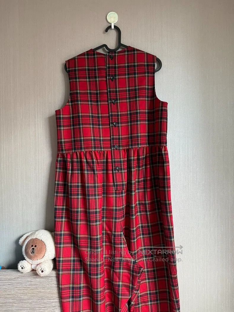 Comme des Garcons Comme des Garcons size M Red plaid jumpsuit Size 24" / US 00 / IT 34 - 7 Thumbnail