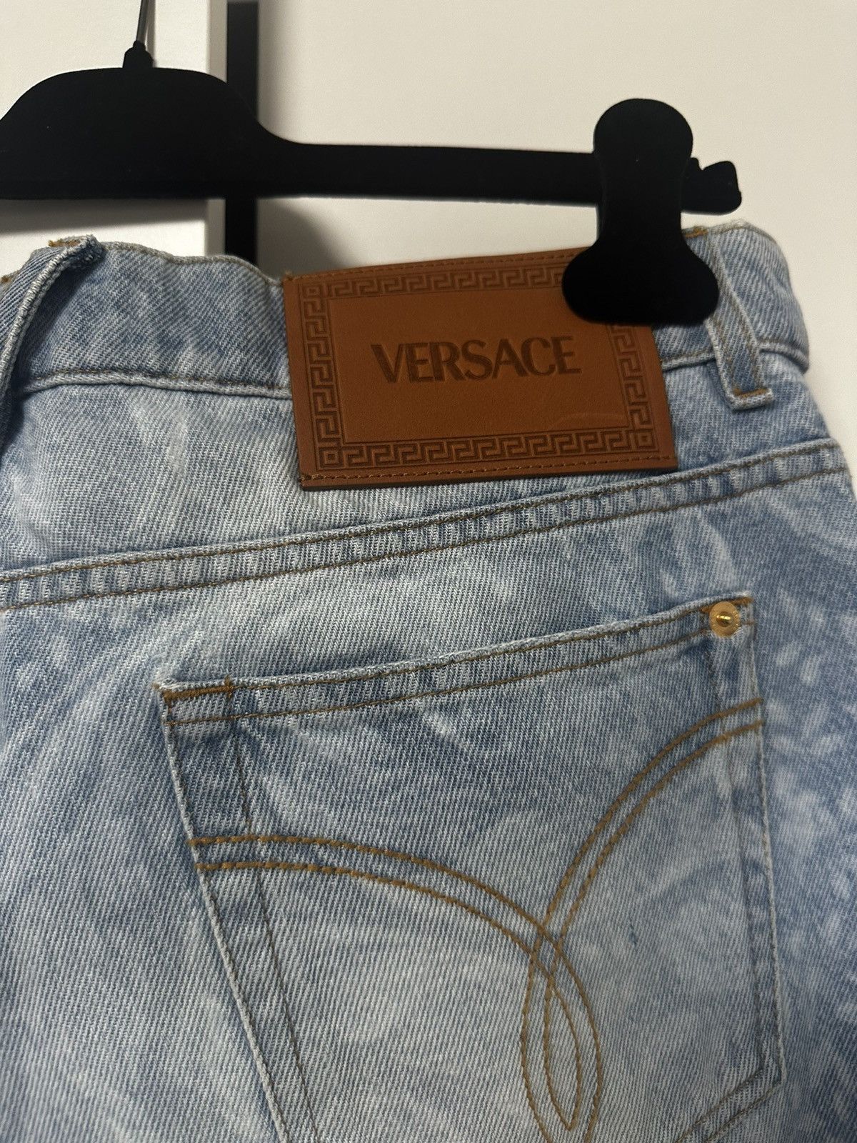 Versace Versace All-Over Denim Size US 31 - 10 Thumbnail