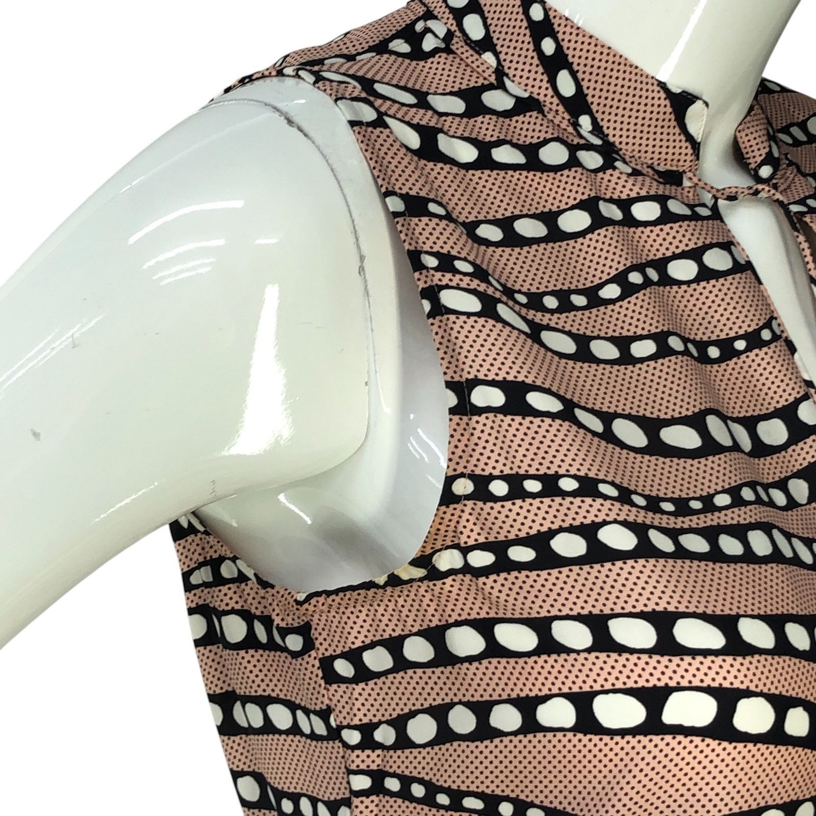 Marie Oliver Marie Oliver Size S Top Sleeveless Tassled Peplum Silk Pink Size S / US 4 / IT 40 - 11 Thumbnail