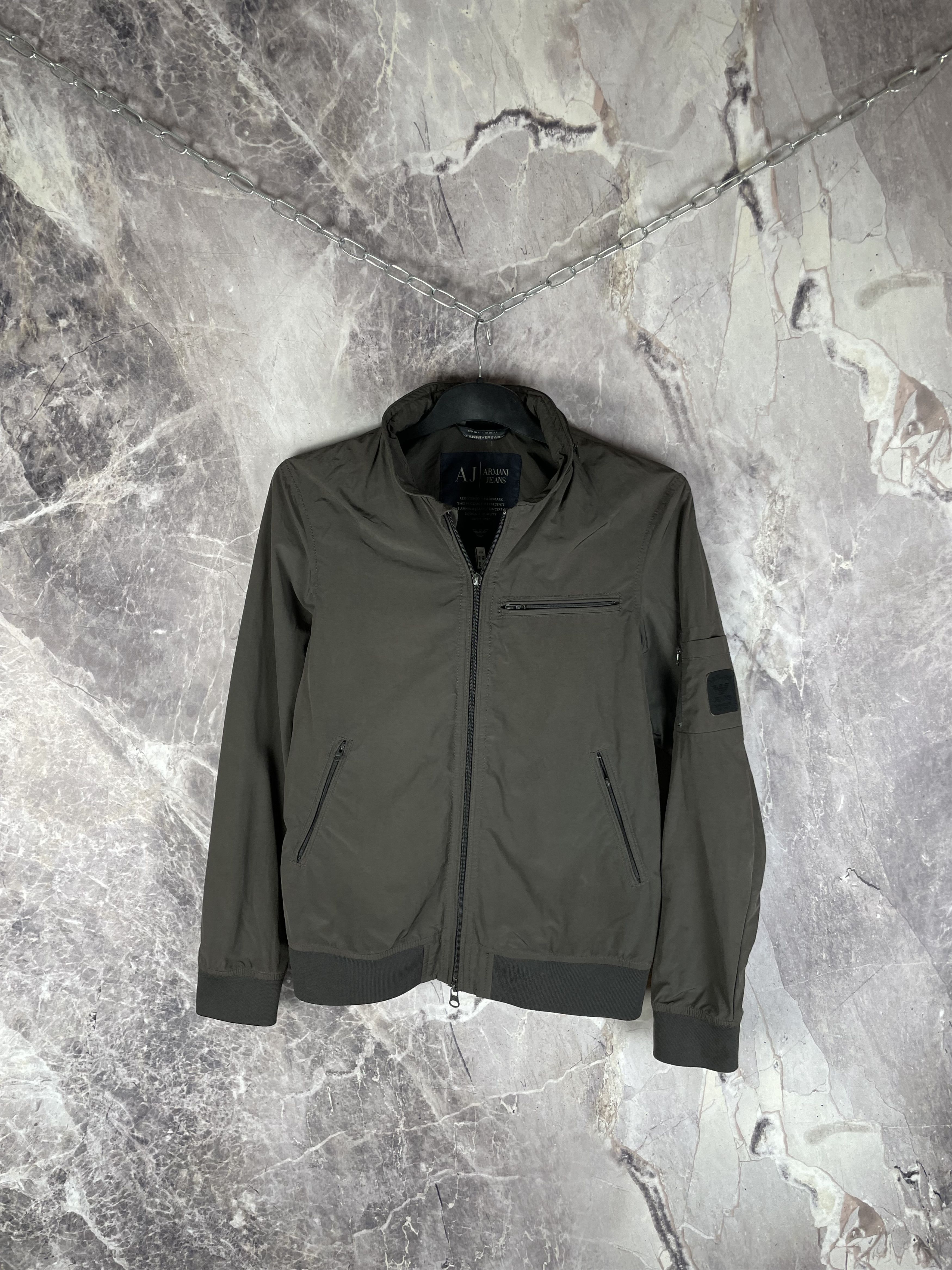 Armani Vintage ARMANI Jacket Bomber Size US S / EU 44-46 / 1 - 2 Thumbnail