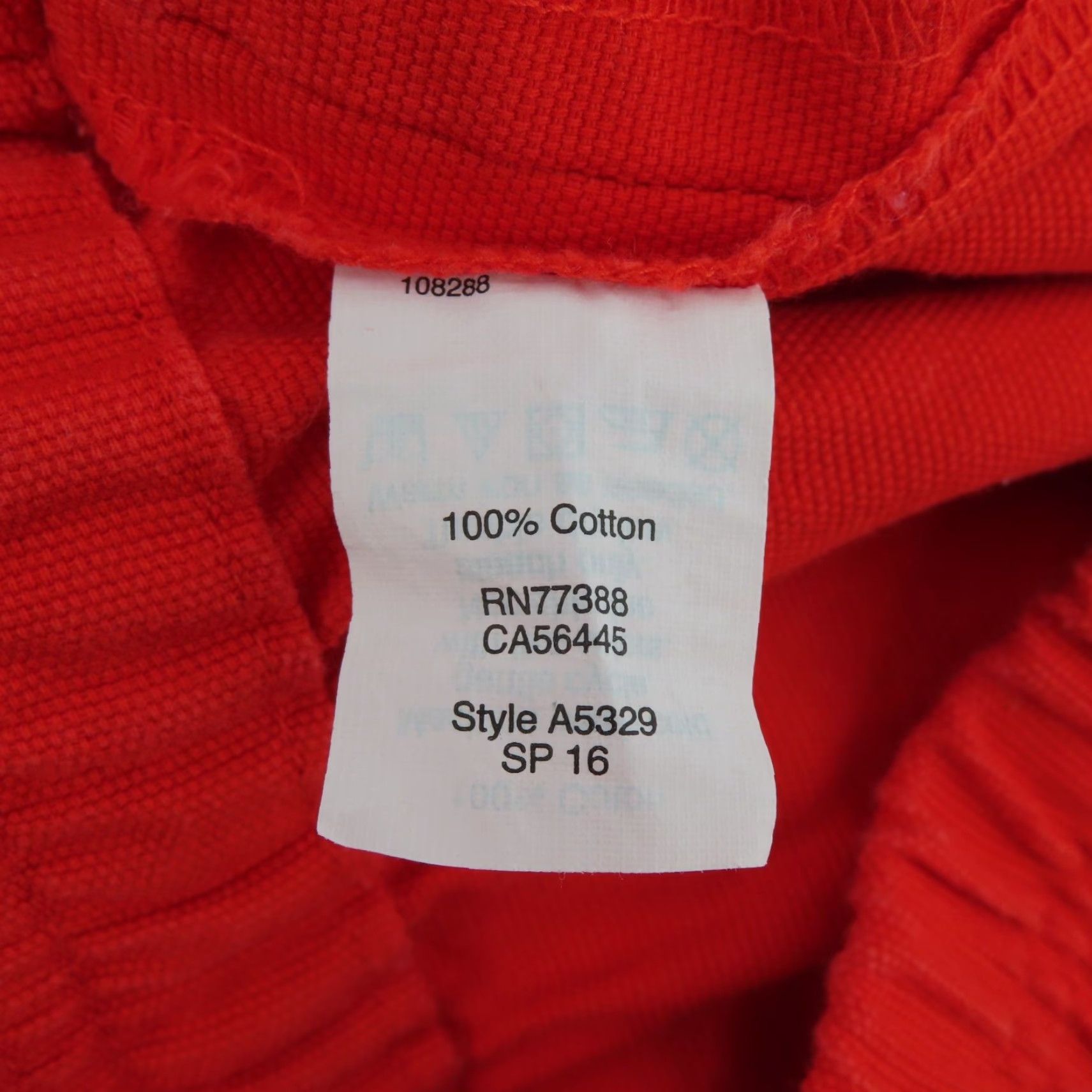 J.Crew J. Crew Women 6 Red Orange Pull On Shorts with Pockets All Cotton Stretch Waistband Casual Chino-Style Shorts Women (Size 6) Size 28" / US 6 / IT 42 - 7 Thumbnail