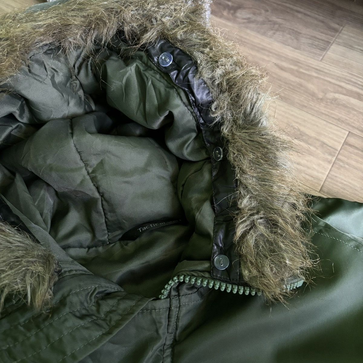 14th Addiction × KMRii × Le Grande Bleu (L.G.B.) Tactical Fur jacket bomber LGB ifsixwasnine Size US L / EU 52-54 / 3 - 7 Thumbnail