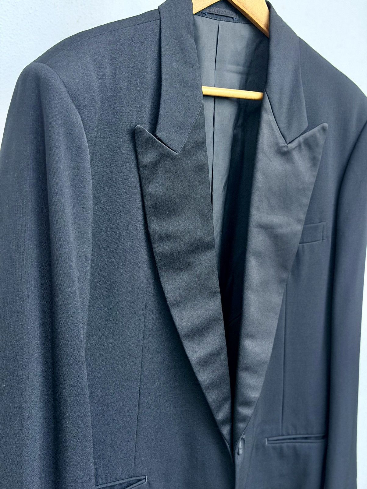 Comme des Garcons Homme Comme des Garçons HOMME black tuxedo for formal evening wear Size 42R - 3 Thumbnail