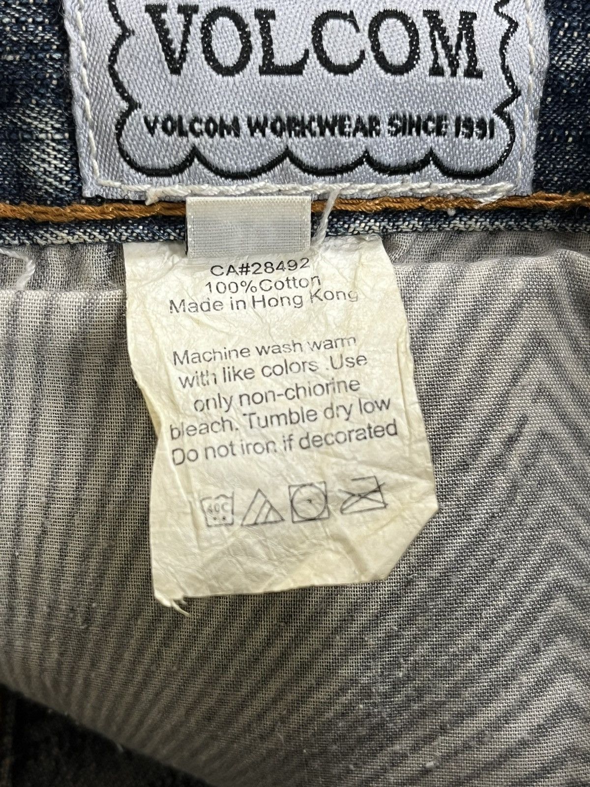 Volcom Vintage Volcom Baggy Jeans Size US 36 / EU 52 - 11 Thumbnail