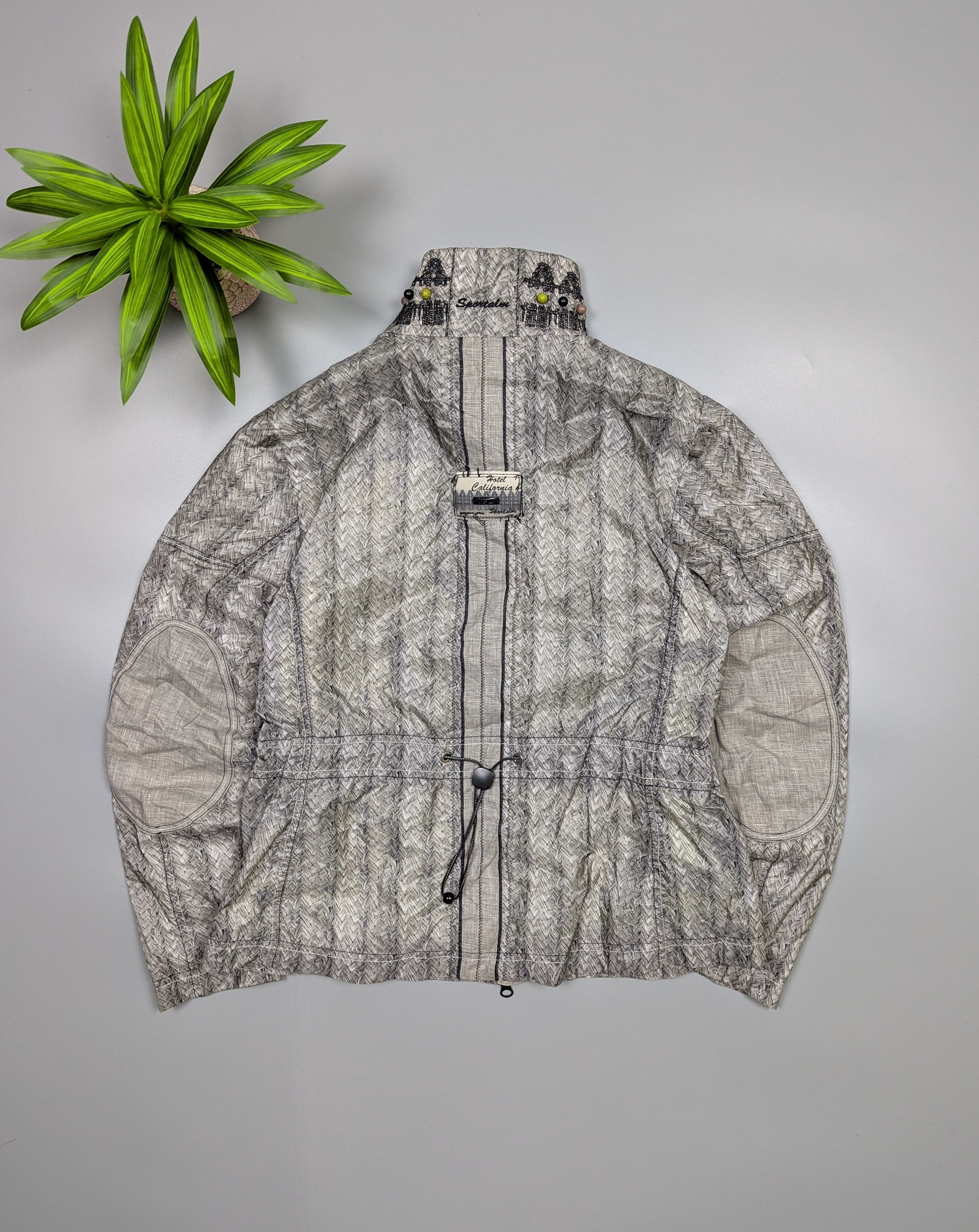 Sportalm Kitzbuhel Sportalm 90s Women’s Light Windbreaker Jacket Art Print Y2K Size M / US 6-8 / IT 42-44 - 17 Thumbnail