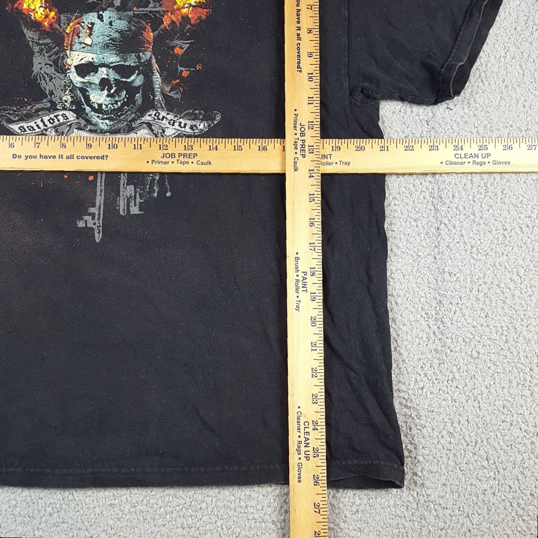 Vintage VINTAGE Pirates Of The Caribbean T-Shirt Men L Black 2000s Promo Y2K Grunge 90s Vintage Shirt Size US L / EU 52-54 / 3 - 8 Thumbnail