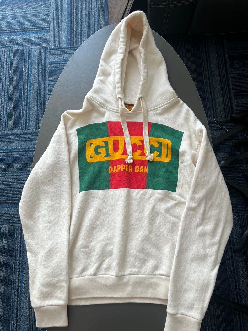 Gucci Gucci Red and green square logo hooded sweatshirt 2504-Next Size US S / EU 44-46 / 1 - 1 Thumbnail