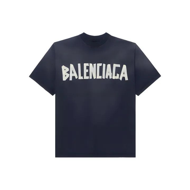 Balenciaga Balenciaga SS23 Monogram Logo Short Sleeve T-Shirt 0079 Size US S / EU 44-46 / 1 - 1 Thumbnail