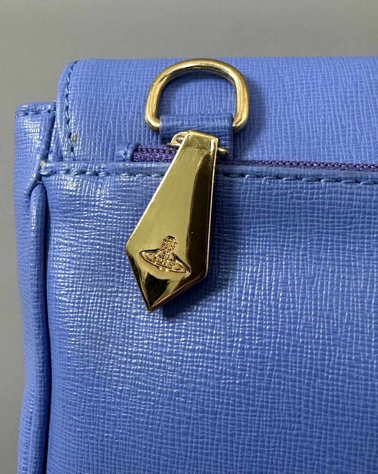 Vivienne Westwood Vivienne Westwood - Saffiano Leather Crossbody Bag Orb Logo Size ONE SIZE - 9 Thumbnail