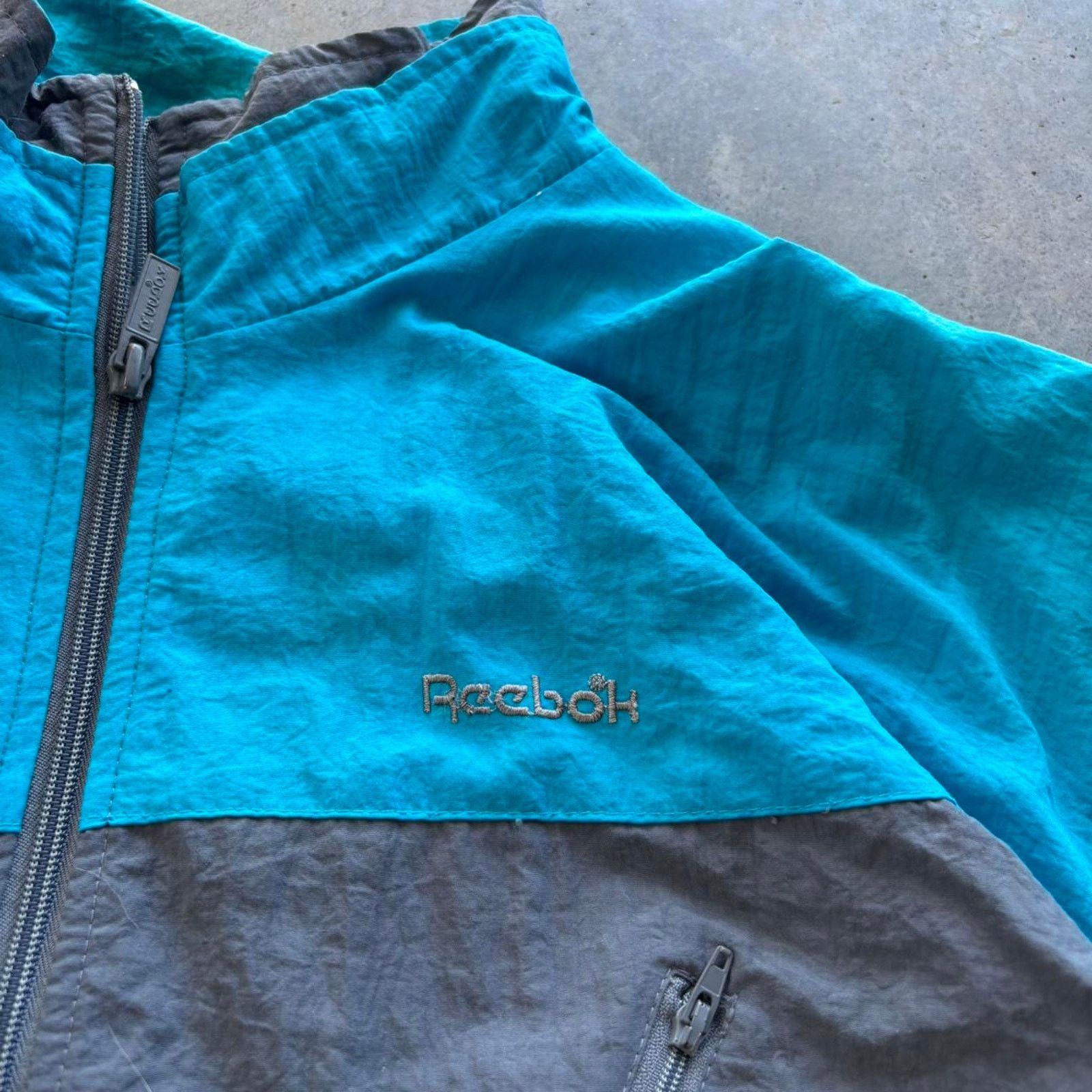 Nike × Reebok × Vintage 90s Reebok Windbreaker Size US M / EU 48-50 / 2 - 2 Thumbnail