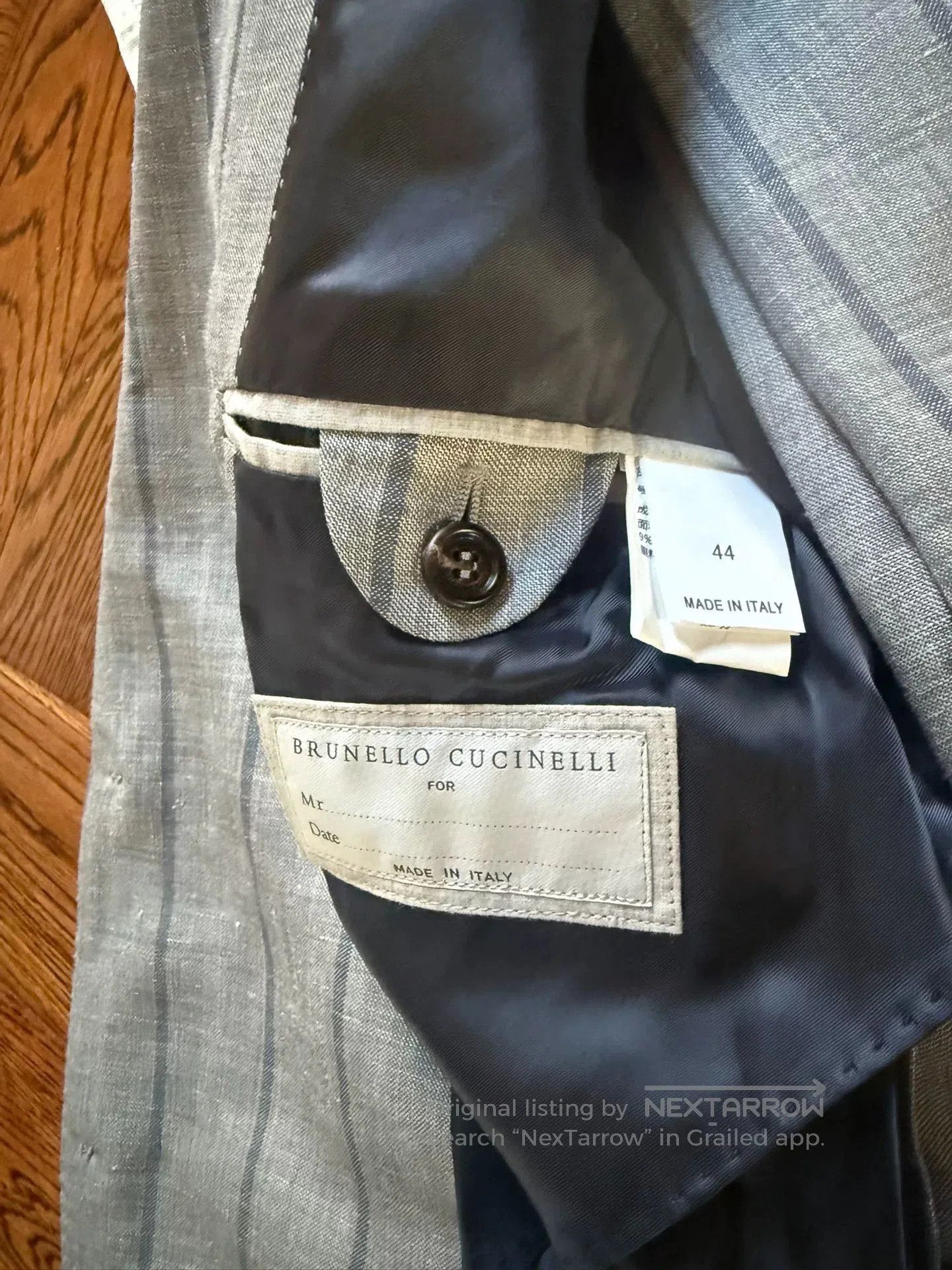 Brunello Cucinelli Brunello Cucinelli Men's Suit Set. Size US S / EU 44-46 / 1 - 6 Thumbnail