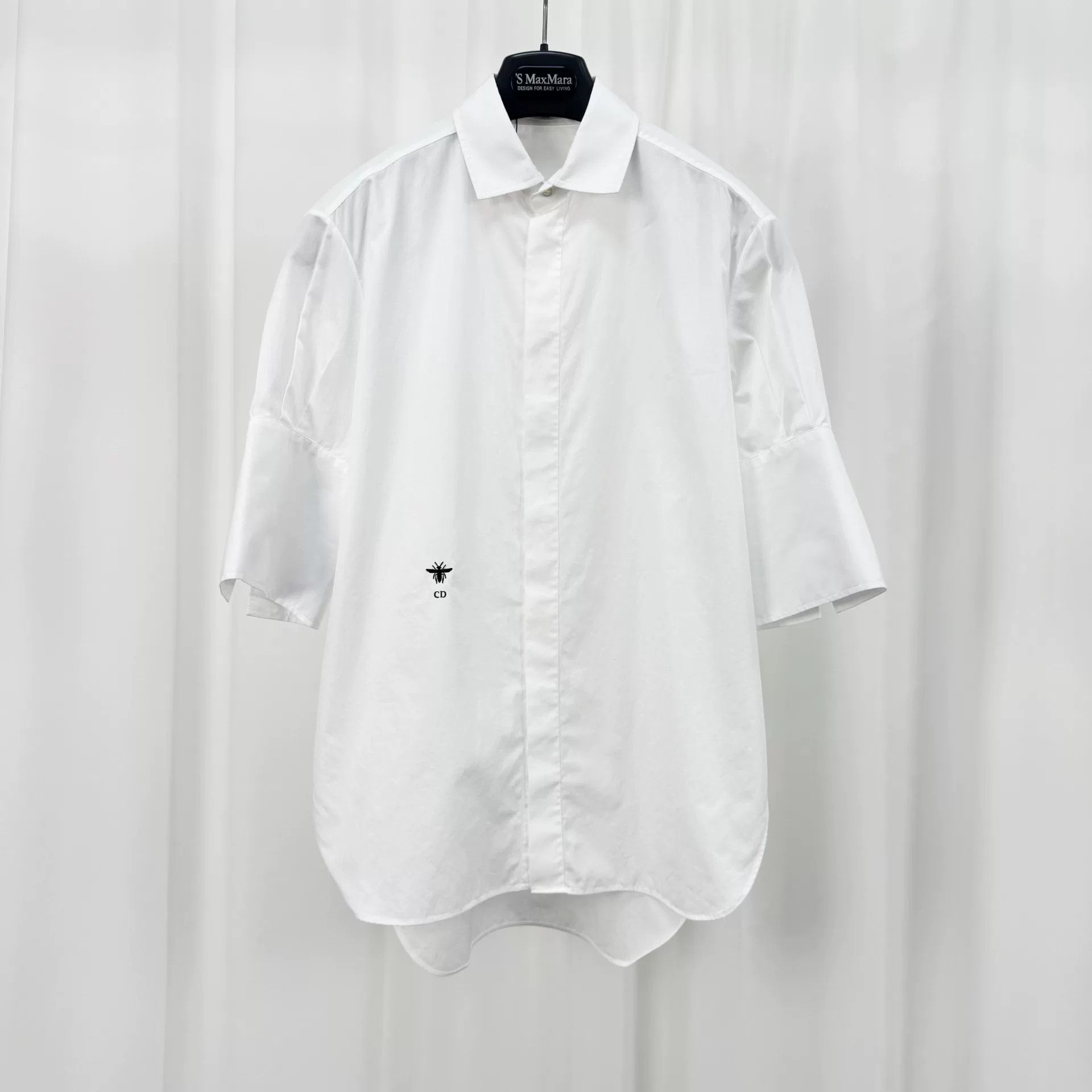 Dior dior short-sleeve embroidered bee shirt Size US S / EU 44-46 / 1 - 1 Thumbnail