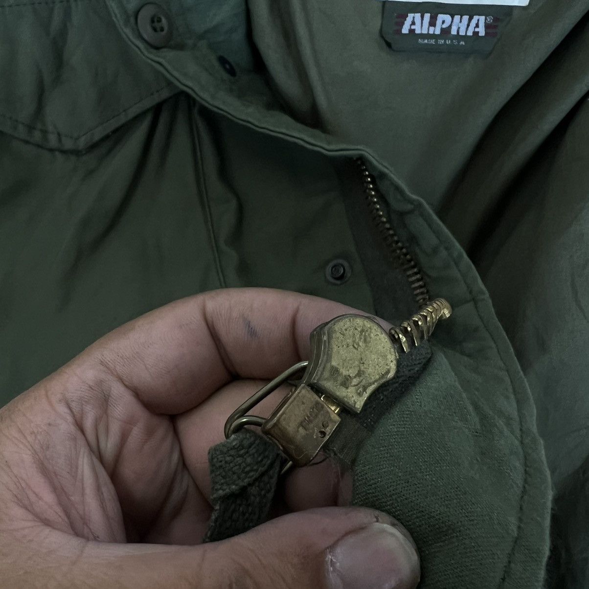 Alpha Industries 🔥80’s Vintage Alpha Industries USA Cold Weather Man’s Field Size US M / EU 48-50 / 2 - 19 Thumbnail