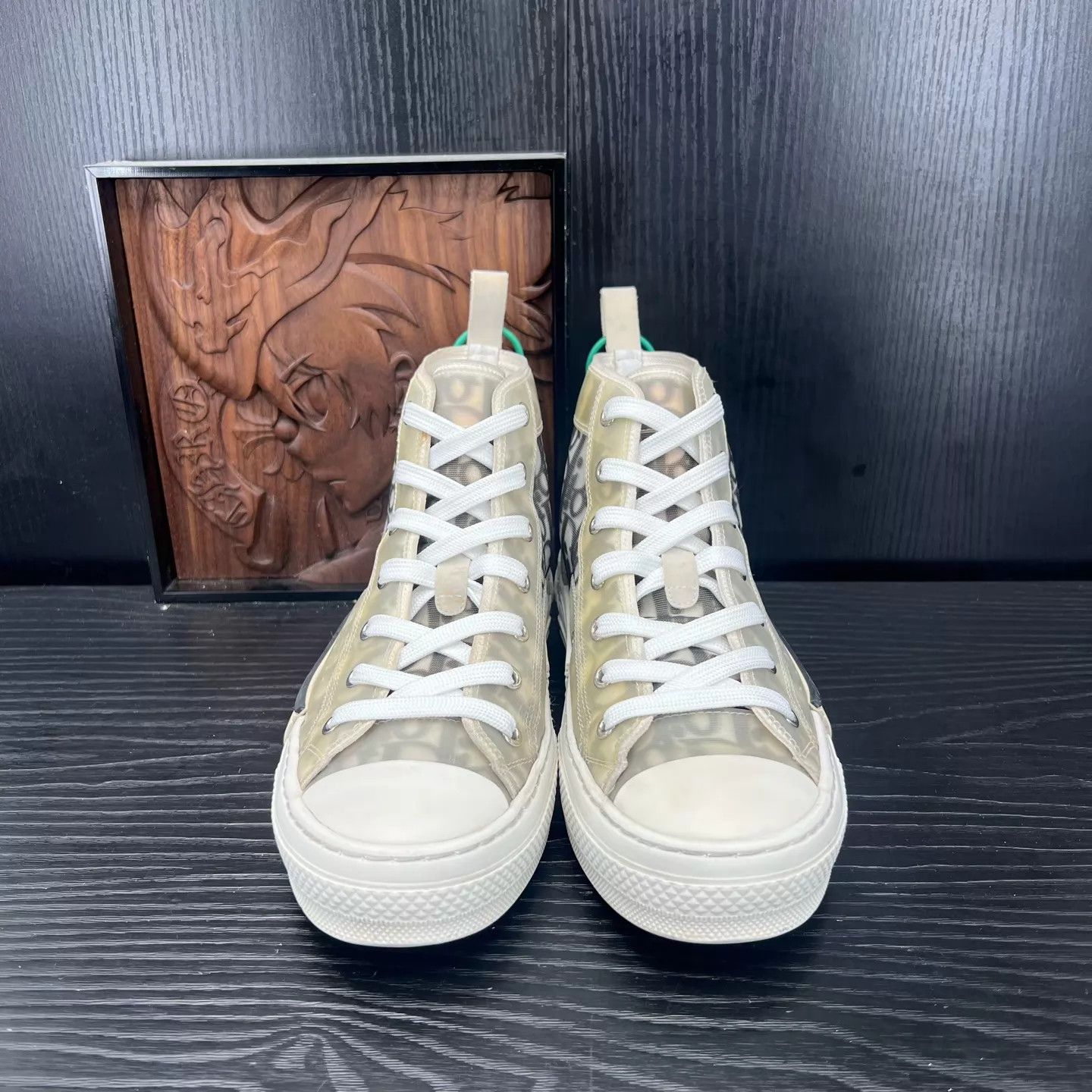 Dior Dior B23 Black White Hi Top 38 Boxed Oxidation Size US 7.5 / IT 37.5 - 4 Thumbnail
