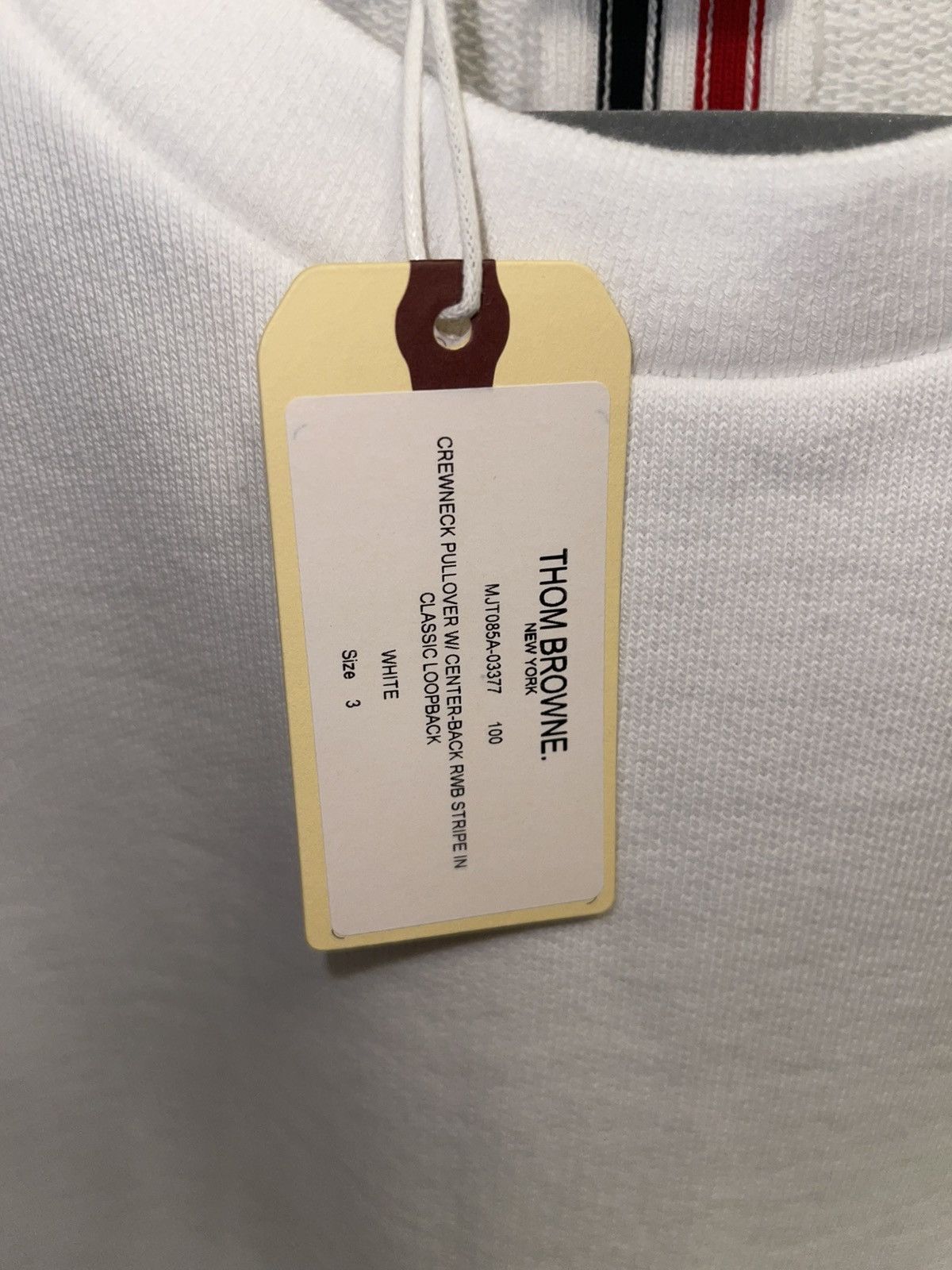 Thom Browne Thom Browne Crewneck Pullover Size US L / EU 52-54 / 3 - 4 Thumbnail