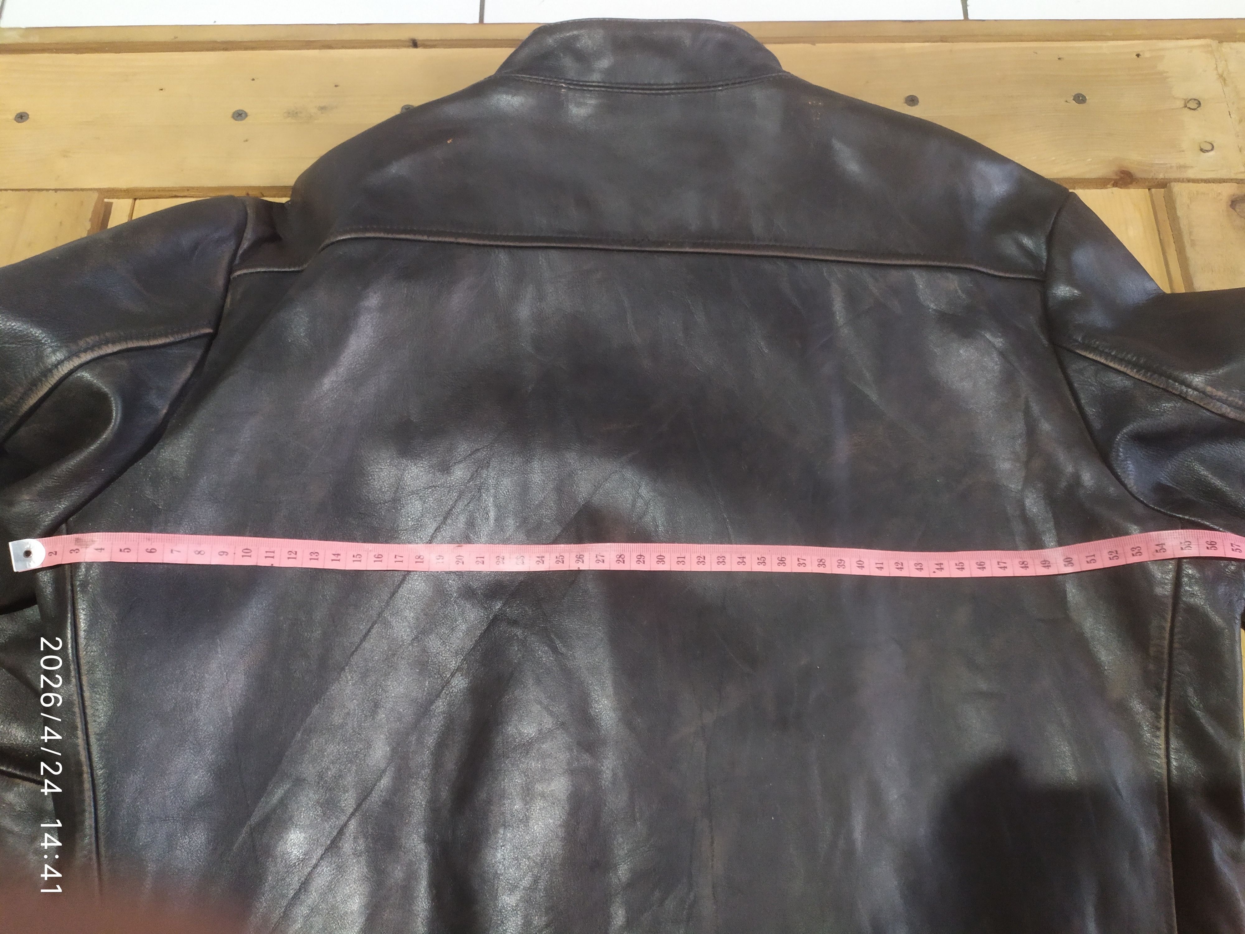 Banana Republic BANANA REPUBLIC LEATHER CAFECTO JACKET Size US L / EU 52-54 / 3 - 20 Thumbnail