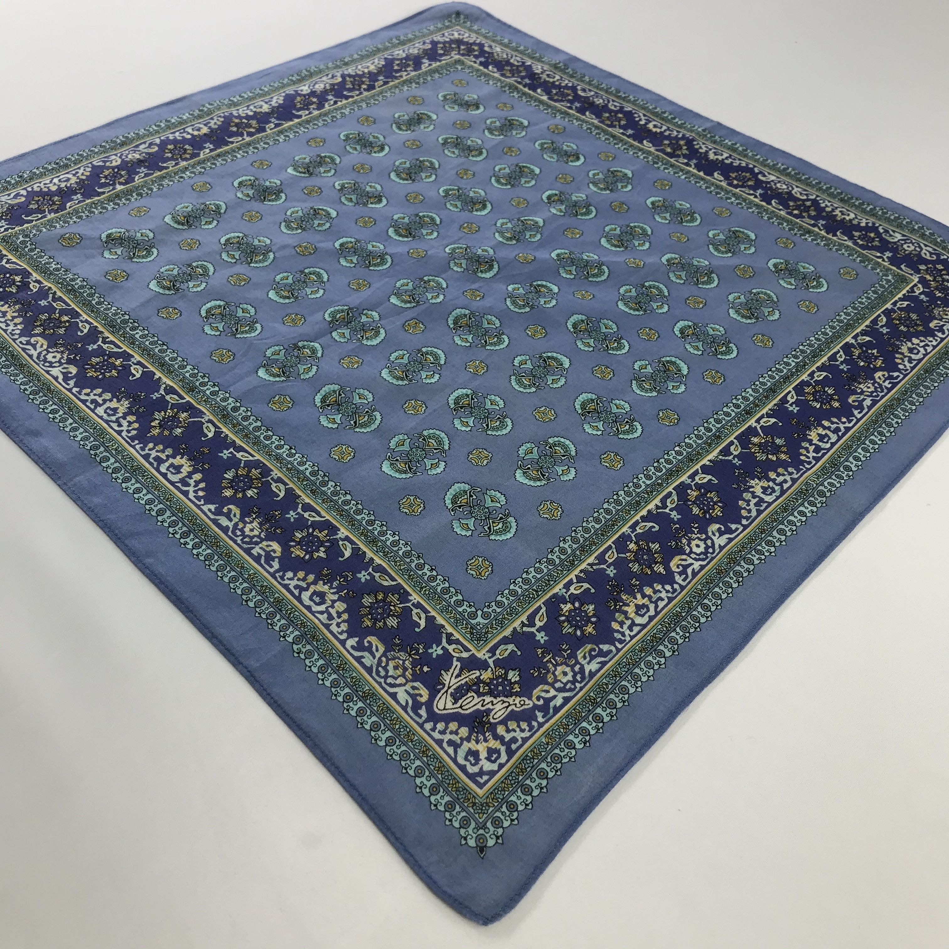 Kenzo × Vintage Kenzo Bandana / Handkerchief / Neckerchief - S921 Size ONE SIZE - 2 Thumbnail