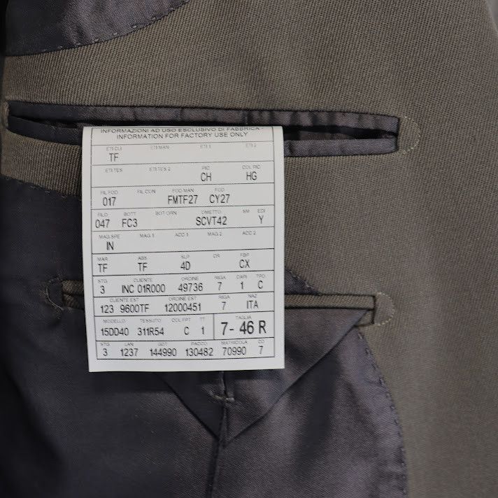 Tom Ford o1rshd1 Blazer Jacket in Brown Size US S / EU 44-46 / 1 - 4 Thumbnail