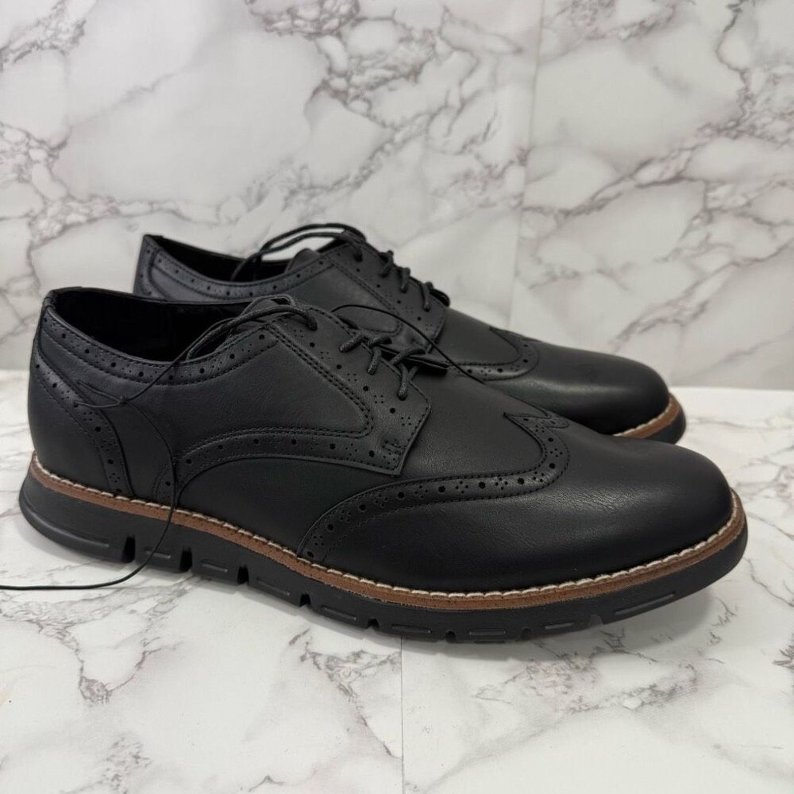 Nine West Nine West Men’s Dress Casual Shoes Size 12 NEW M150 Size US 12 / EU 45 - 6 Thumbnail