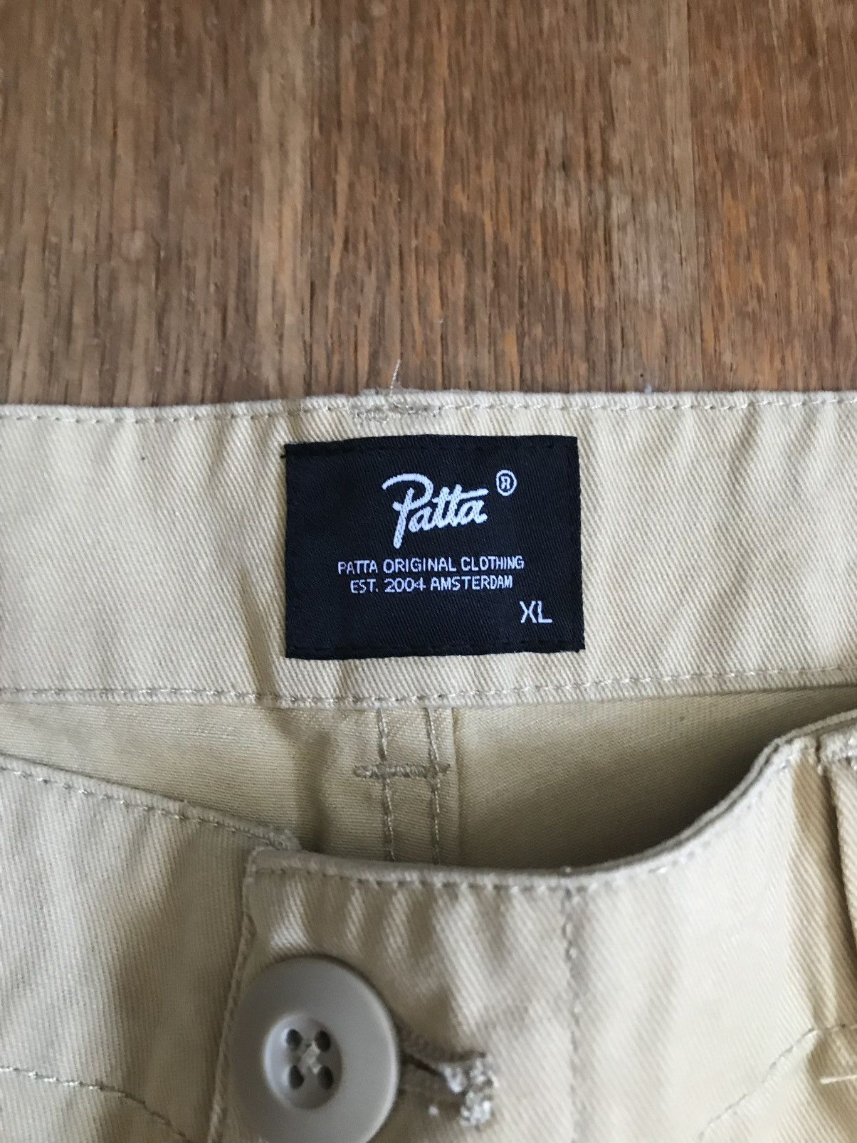Patta Patta Khaki Cargo Pant Size US 36 / EU 52 - 2 Thumbnail