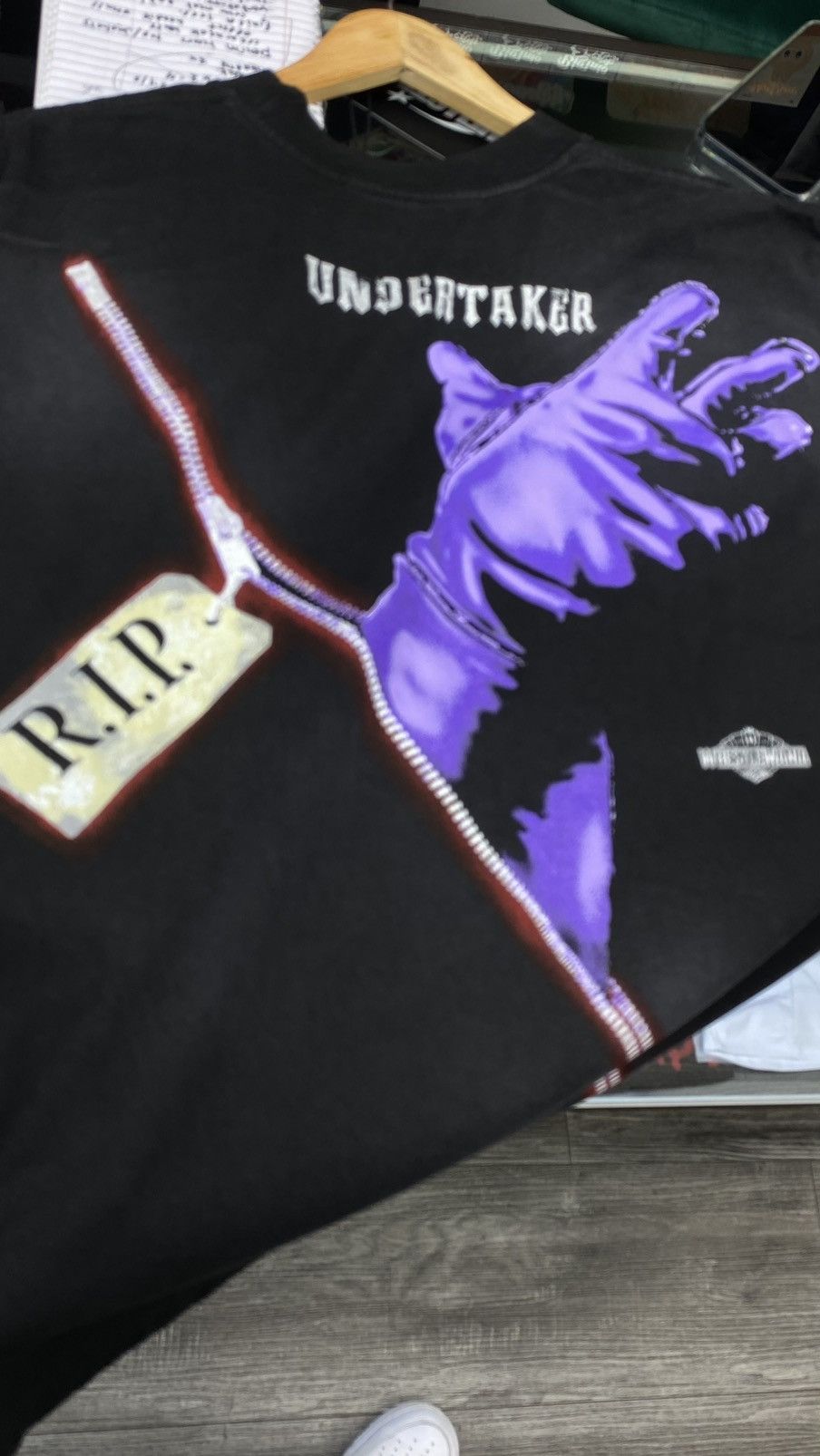 HELLSTAR Hellstar x Wrestlemania The Undertaker T-shirt Size US S / EU 44-46 / 1 - 4 Thumbnail