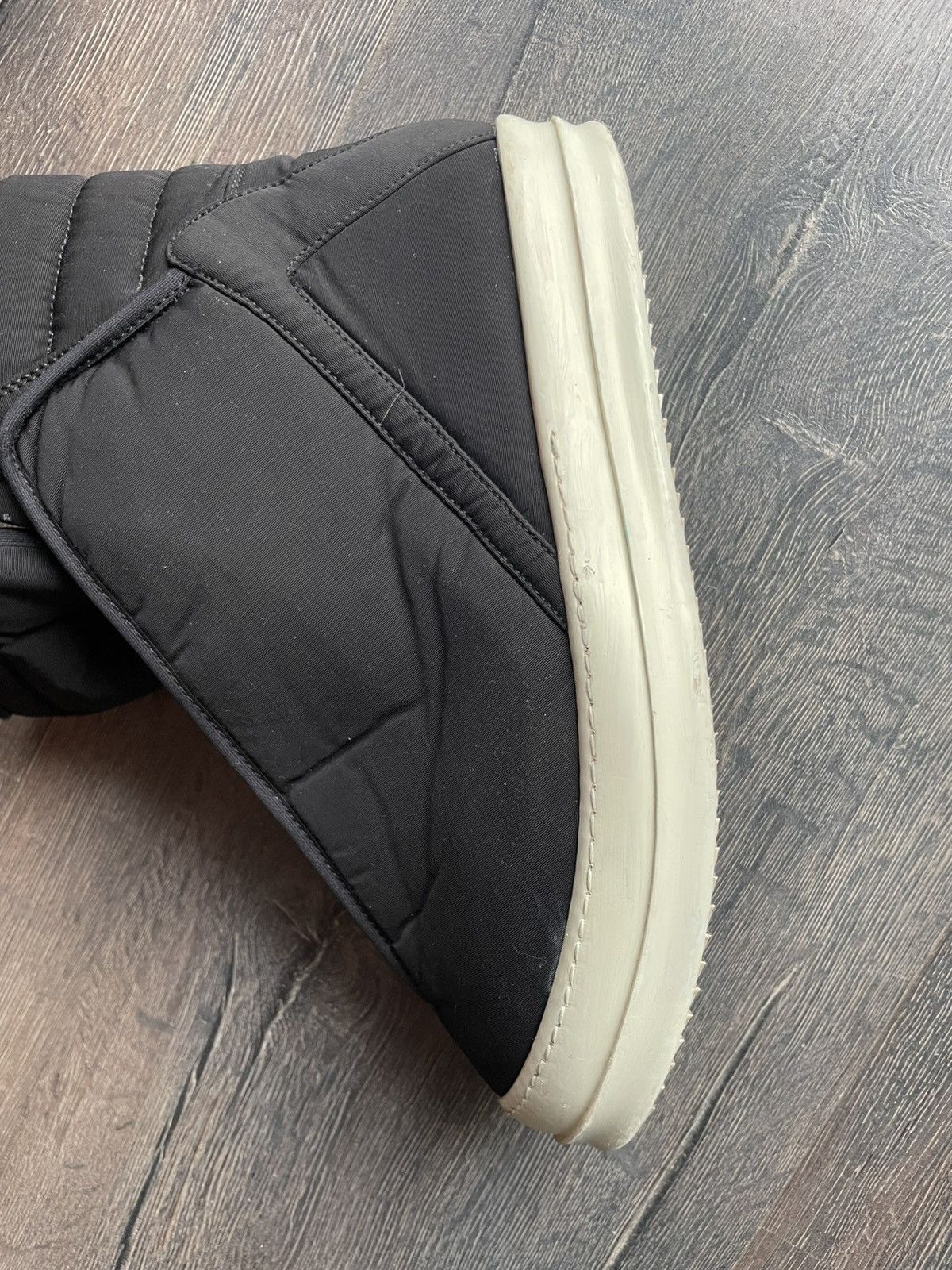 Rick Owens Rick Owens DRKSHDW Hoof Dunk Geobasket Size US 13 / EU 46 - 12 Thumbnail