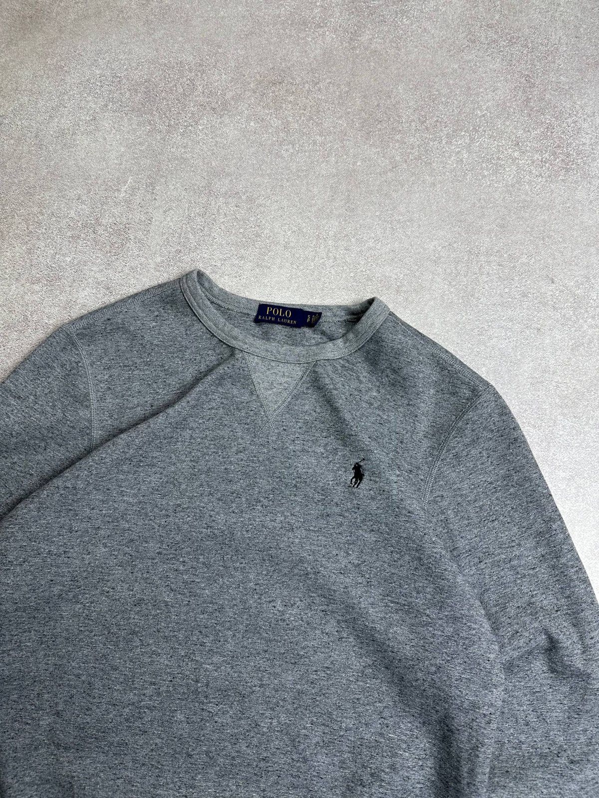 Polo Ralph Lauren Vintage Polo Ralph Lauren Gray Boxy Sweatshirt S Size US S / EU 44-46 / 1 - 3 Thumbnail