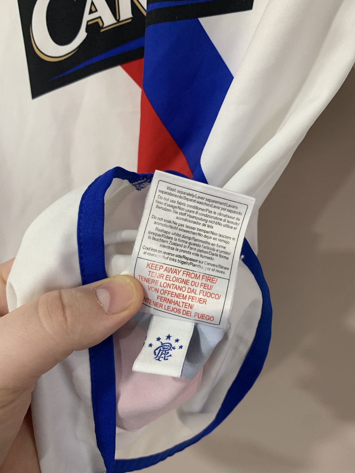 Diadora × Vintage Rangers Glasgow 2004 Away Football Shirt Diadora Vintage Size US S / EU 44-46 / 1 - 10 Thumbnail