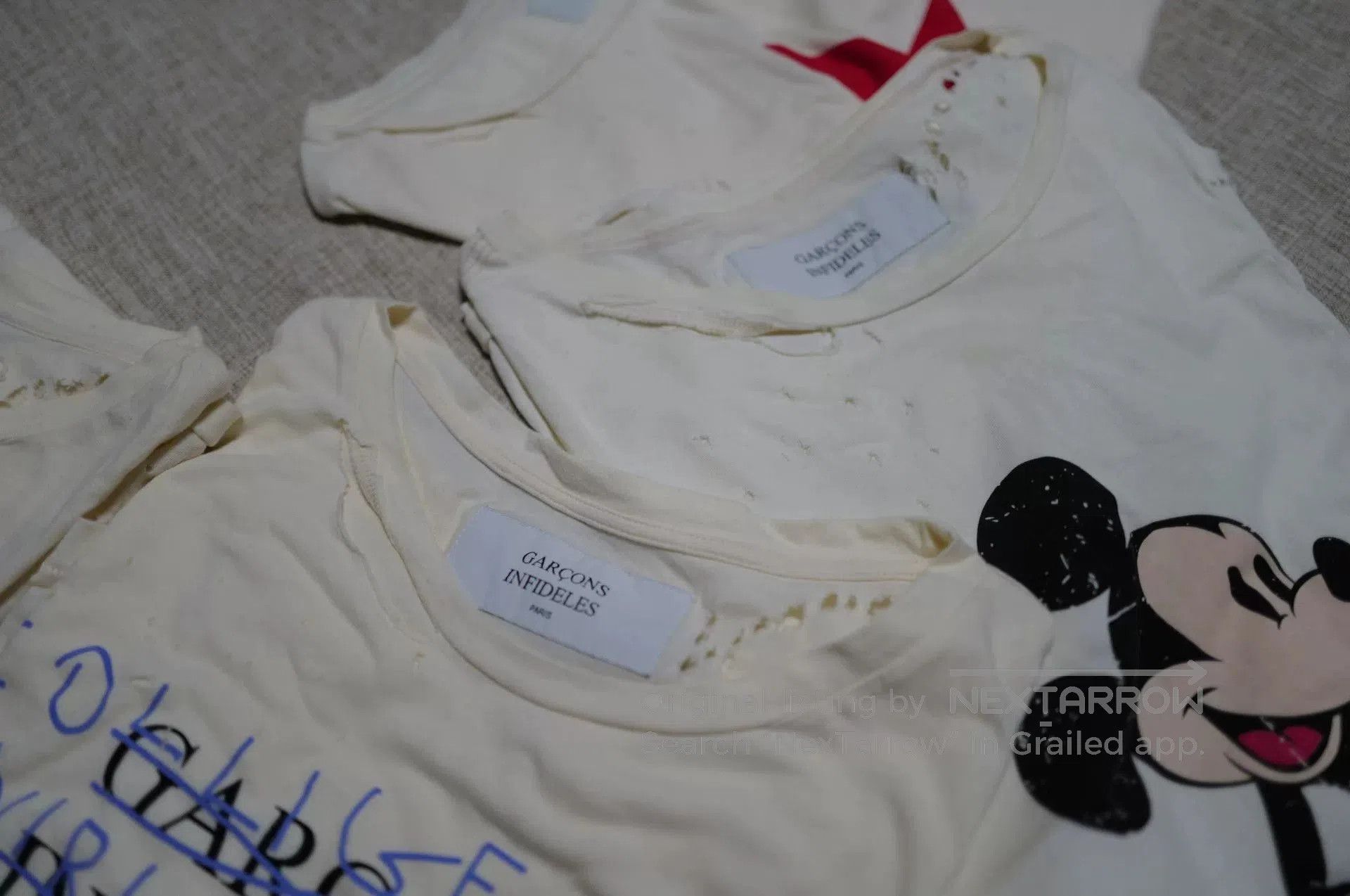 GARCONS INFIDELES Garcons Infideles Distressed T. Size US S / EU 44-46 / 1 - 2 Thumbnail