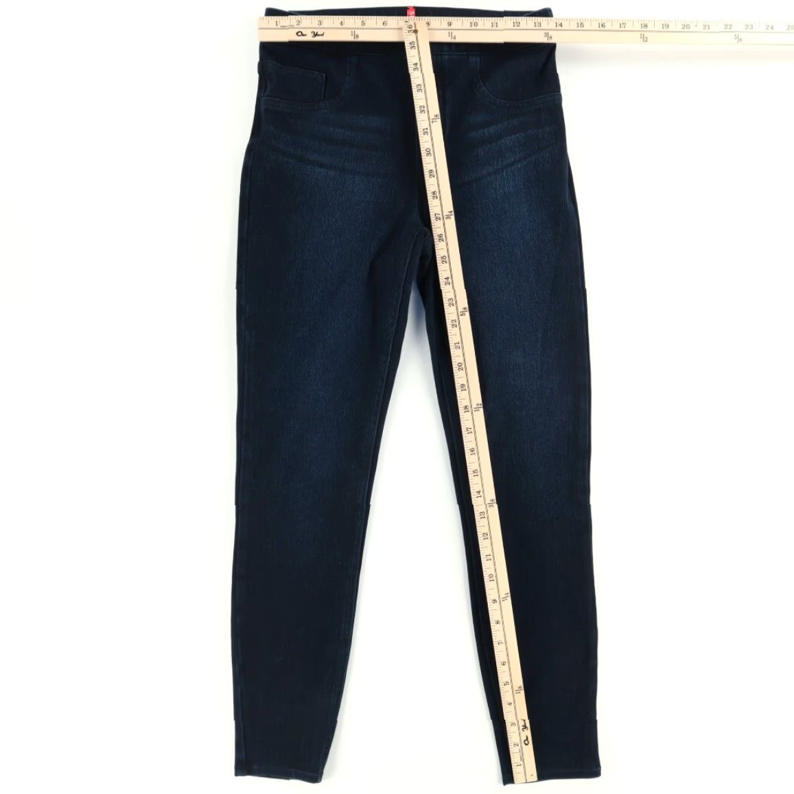 Spanx Spanx Stretch Jean-ish Ankle Jeans Pants Blue Women's M Size 32" / US 10 / IT 46 - 3 Thumbnail