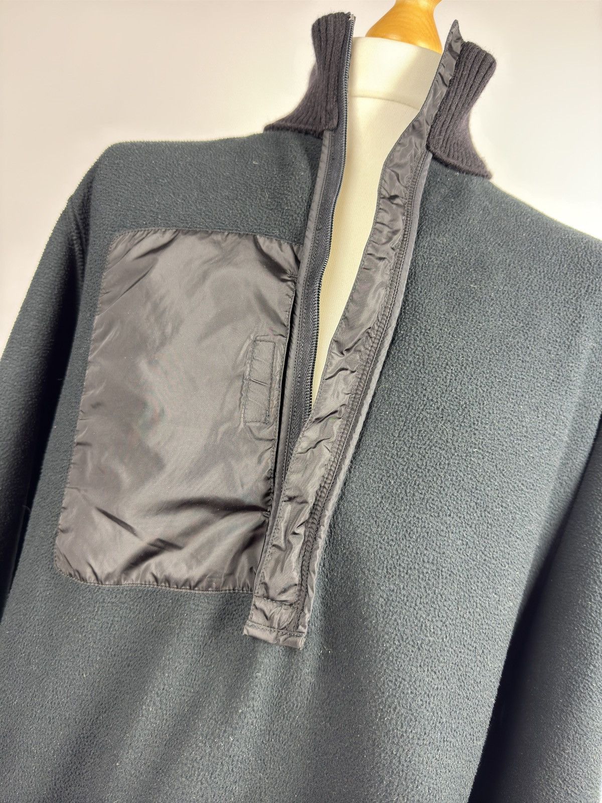 Prada × Vintage Prada Fleece Vintage L-XL Size US XL / EU 56 / 4 - 11 Thumbnail