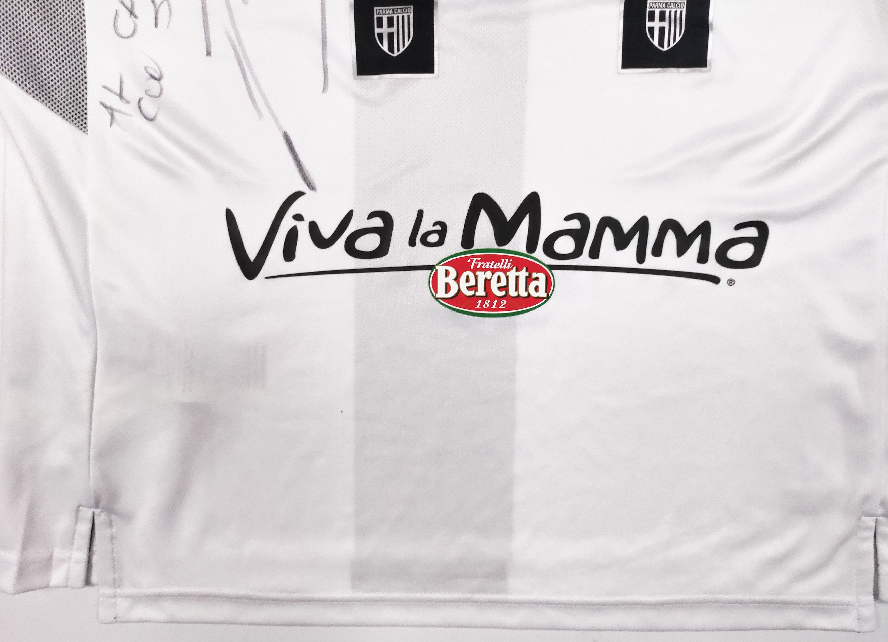 Errea Signed Matchworn Kurtić #14 Parma 2019 2020 Errea Home Shirt Size US XL / EU 56 / 4 - 18 Thumbnail