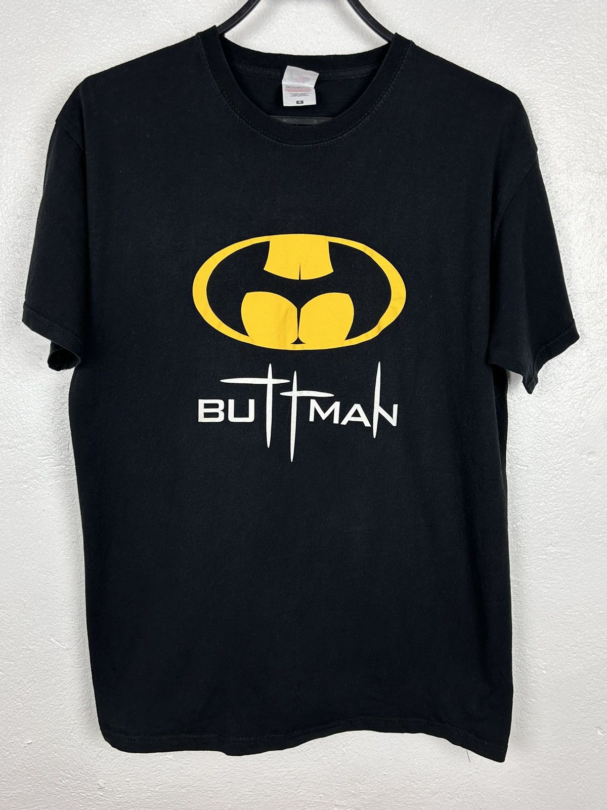 Vintage Vintage Humor Buttman Funny Batman DC Comics Parody Tee Size US M / EU 48-50 / 2 - 1 Thumbnail