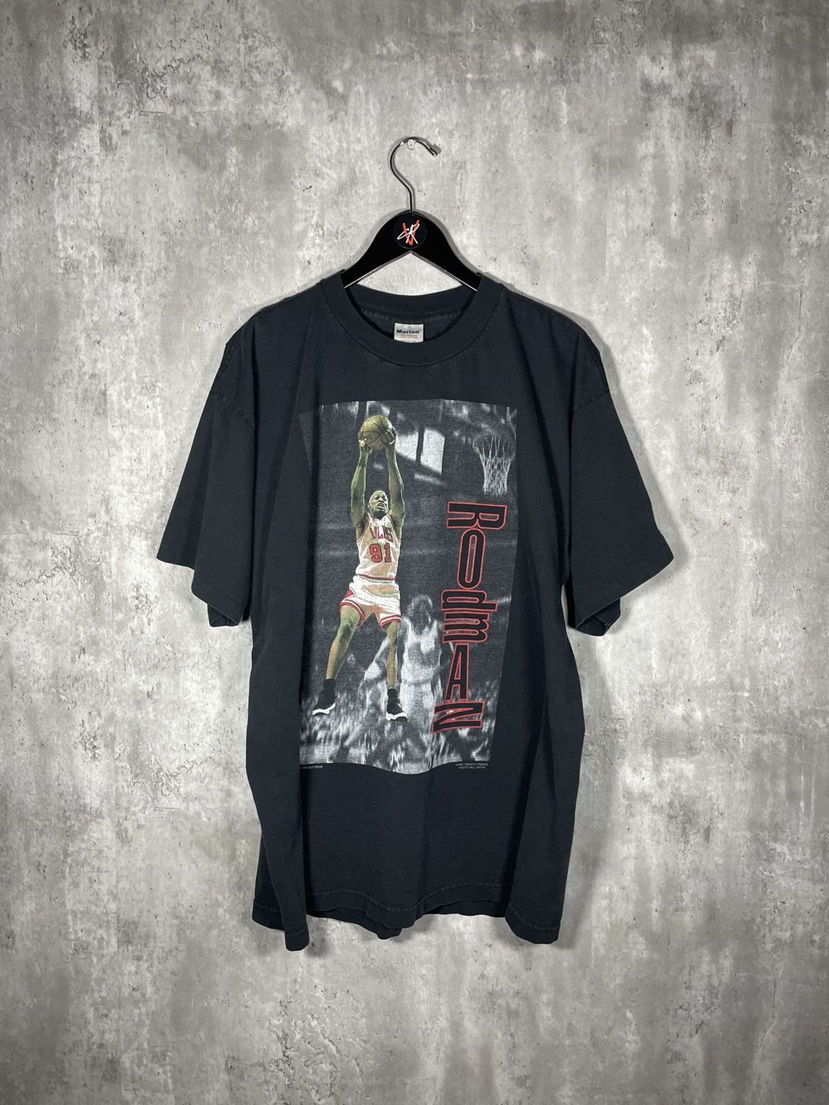 Chicago Bulls × NBA × Vintage Vintage 1997 Dennis Rodman Dunk 