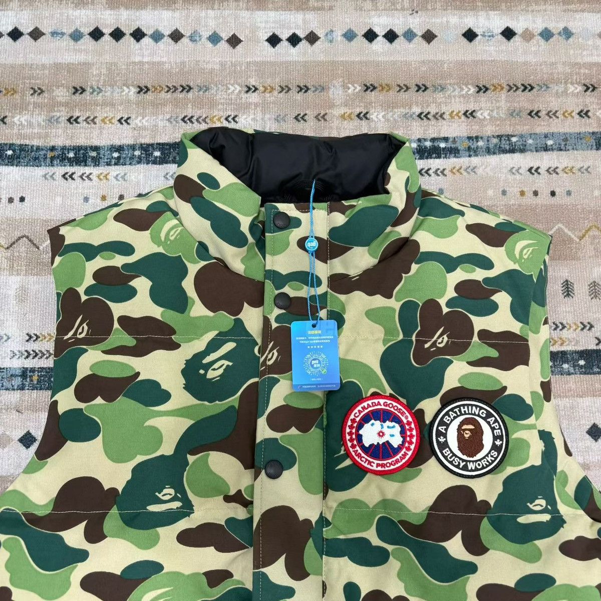 Bape ABC CAMO CANADA GOOSE DOWN JACKET Size US M / EU 48-50 / 2 - 3 Thumbnail