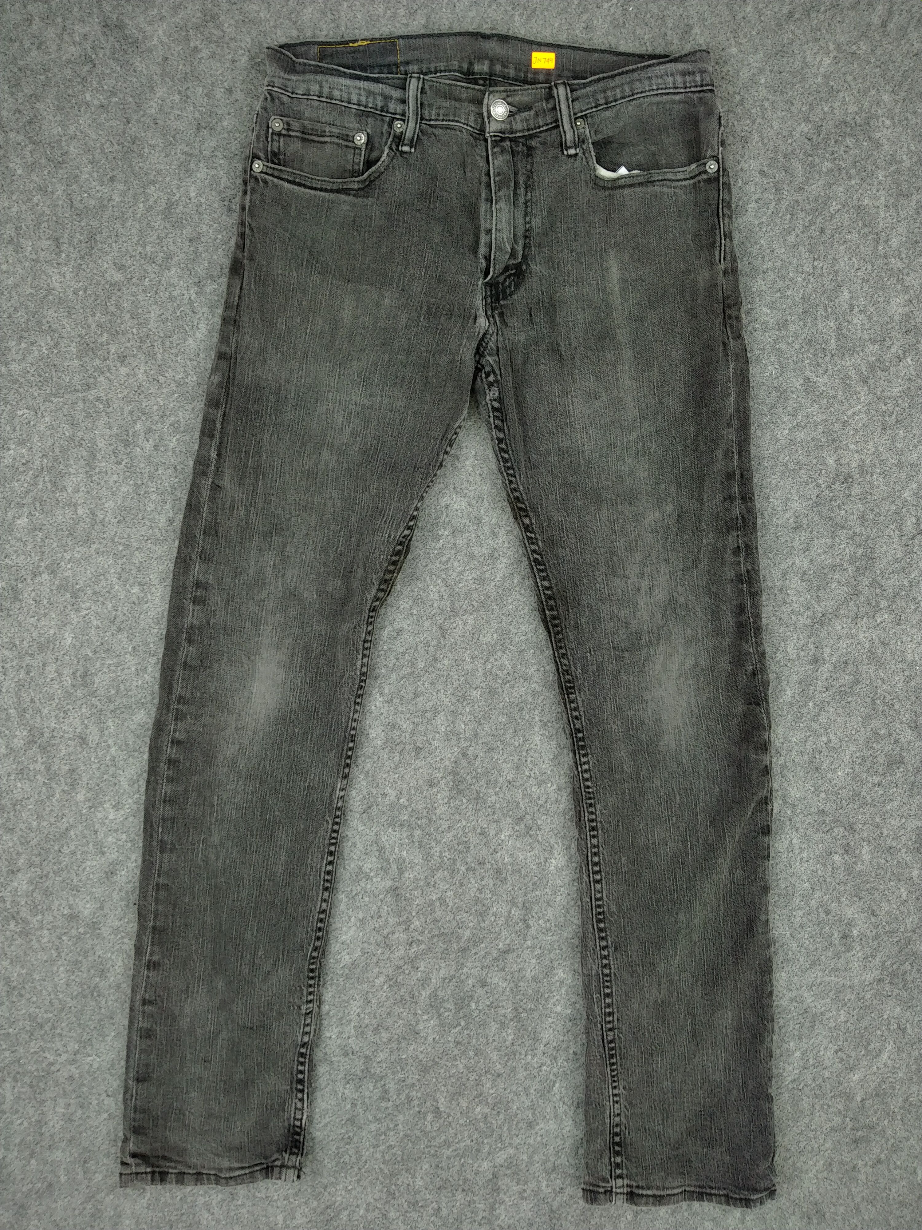 Image of Distressed Denim x Levis Black Vintage Levi's 514 Stretchable Denim 31 X 31.5 -Jn749, Men's