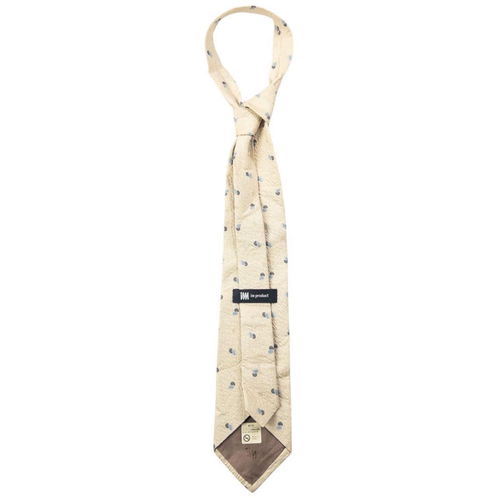 Issey Miyake Vintage 90s Issey Miyake Pattern Silk Tie Size ONE SIZE - 2 Thumbnail