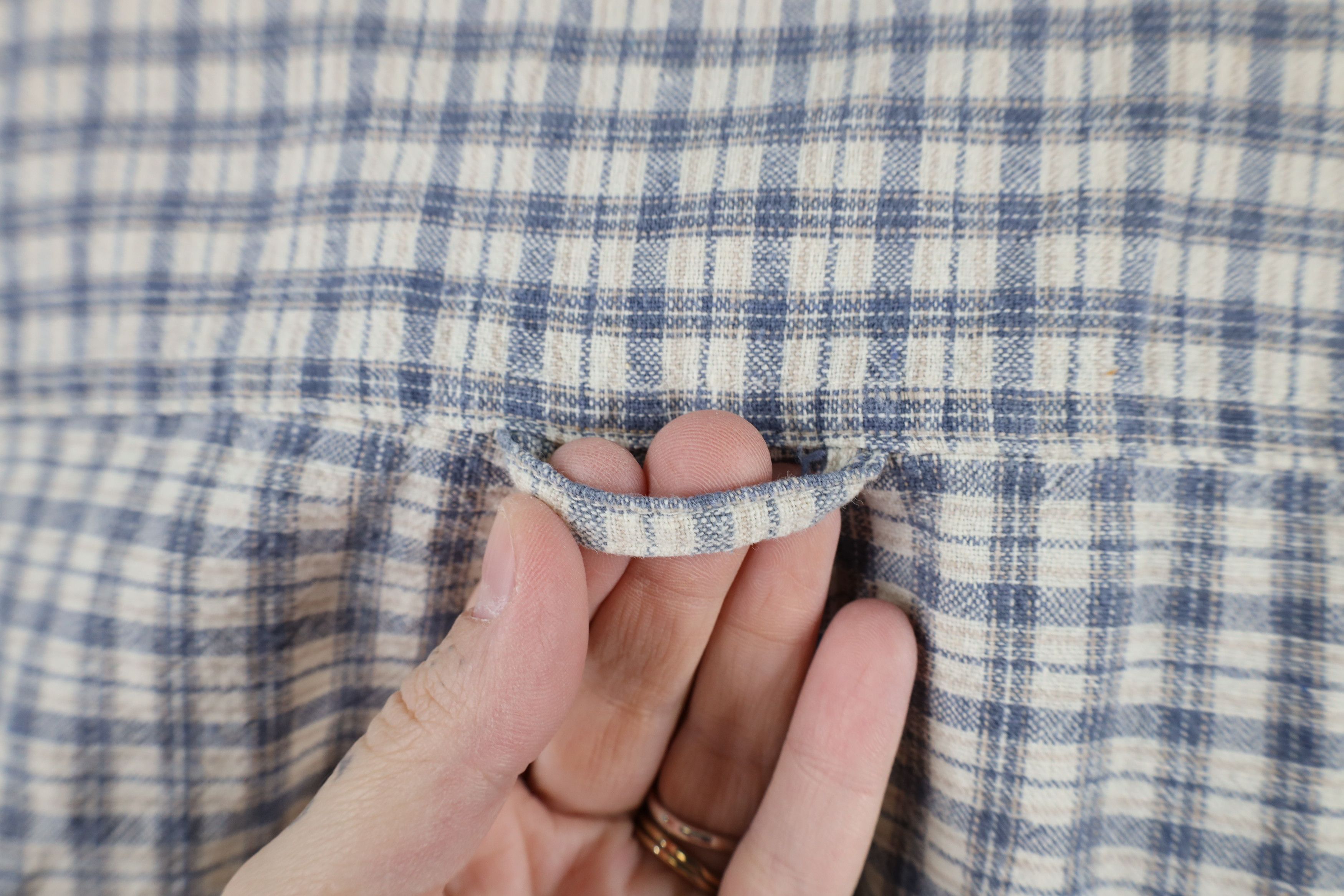 Vintage Vintage 90s Streetwear Blend Denim Collar Button Down Shirt Size US XXL / EU 58 / 5 - 11 Thumbnail