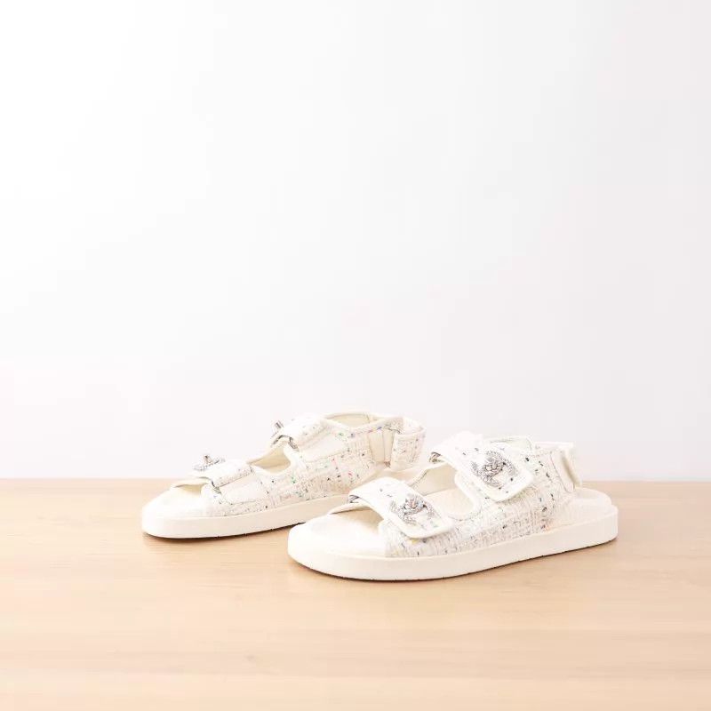 Chanel CHANEL Women's Sandals 36 Size US 5.5 / IT 35.5 - 1 Thumbnail