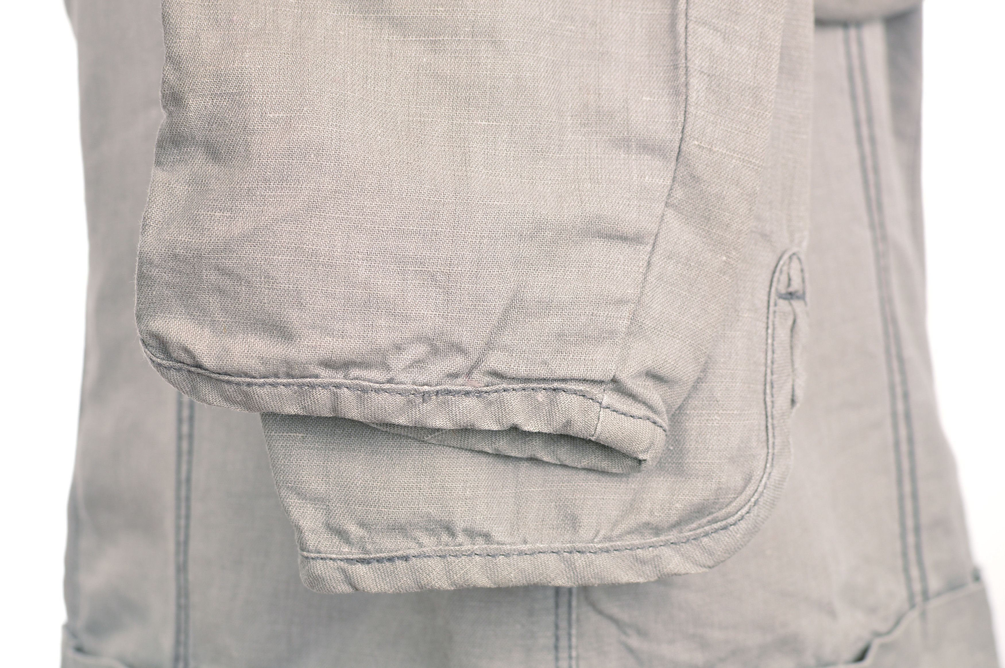 Marithe + Francois Girbaud Vintage Marithe Francois Girbaud Linen Cotton Blend Jacket Size M / US 6-8 / IT 42-44 - 5 Thumbnail