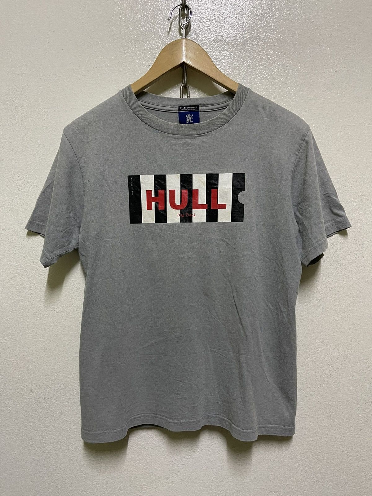 image of Paul Smith x R Newbold R. Newbold Dog Track Printed in Grey, Men's (Size Small)