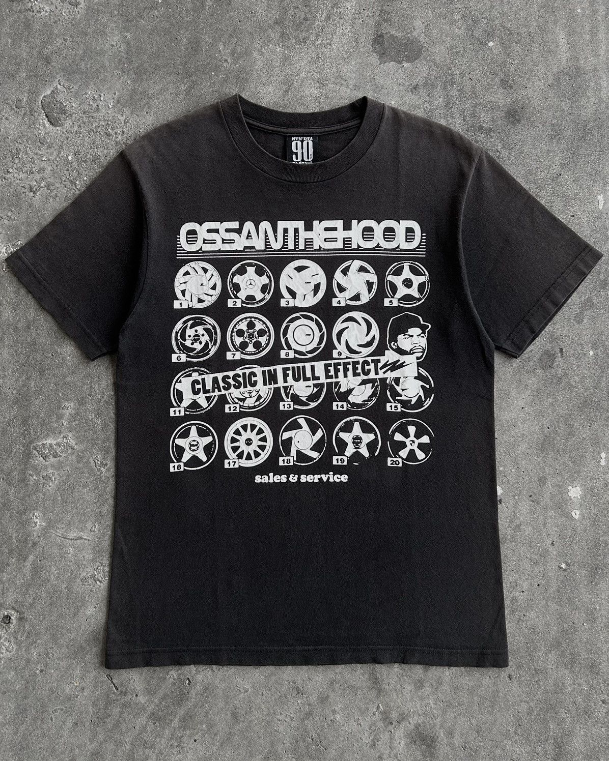 Rap Tees Vintage OSSANTHEHOOD Ice Cube Face Tee Size US M / EU 48-50 / 2 - 1 Thumbnail