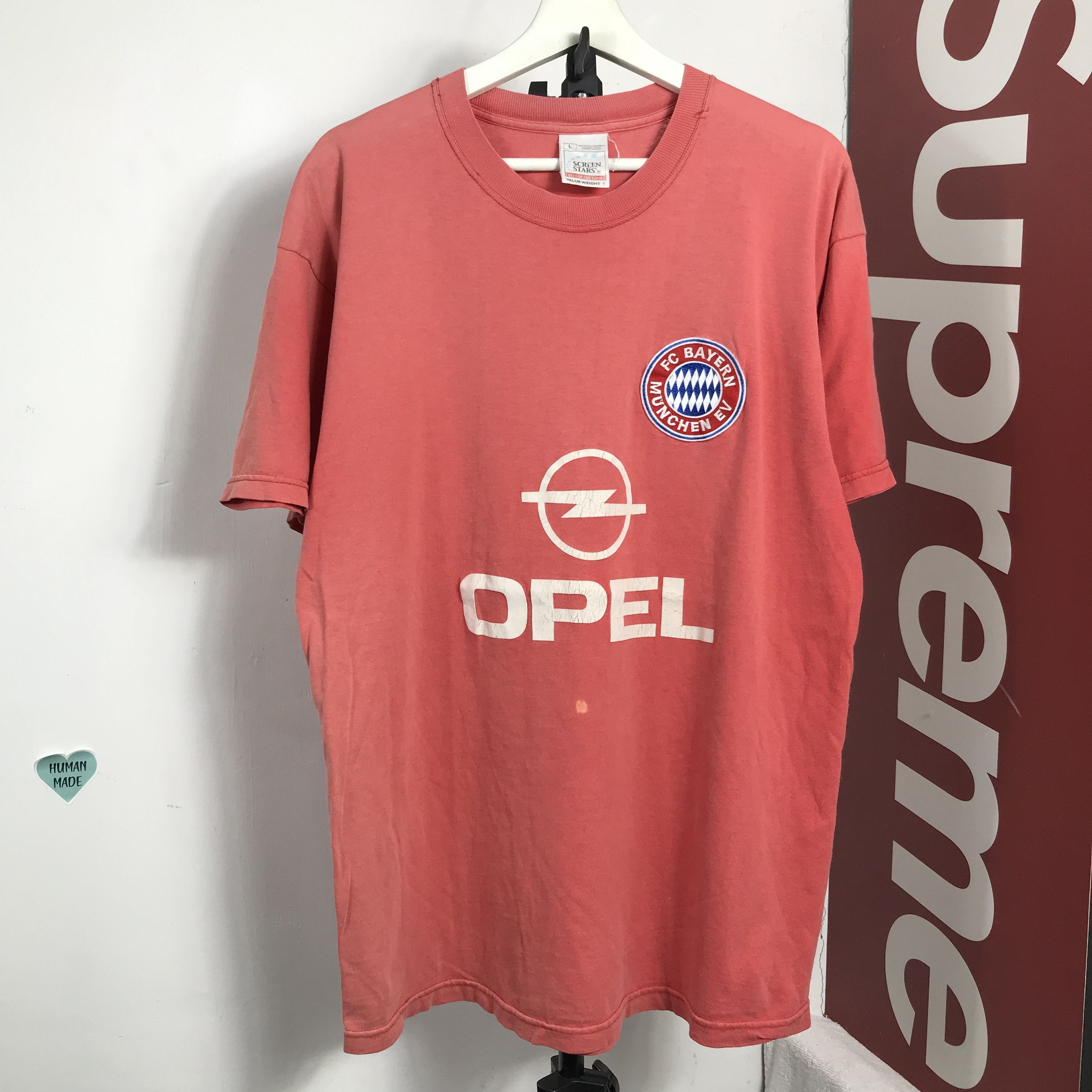 Vintage Rare Vintage T-Shirt FC BAYERN MUNCHEN 1994 Champions. Size US L / EU 52-54 / 3 - 1 Thumbnail