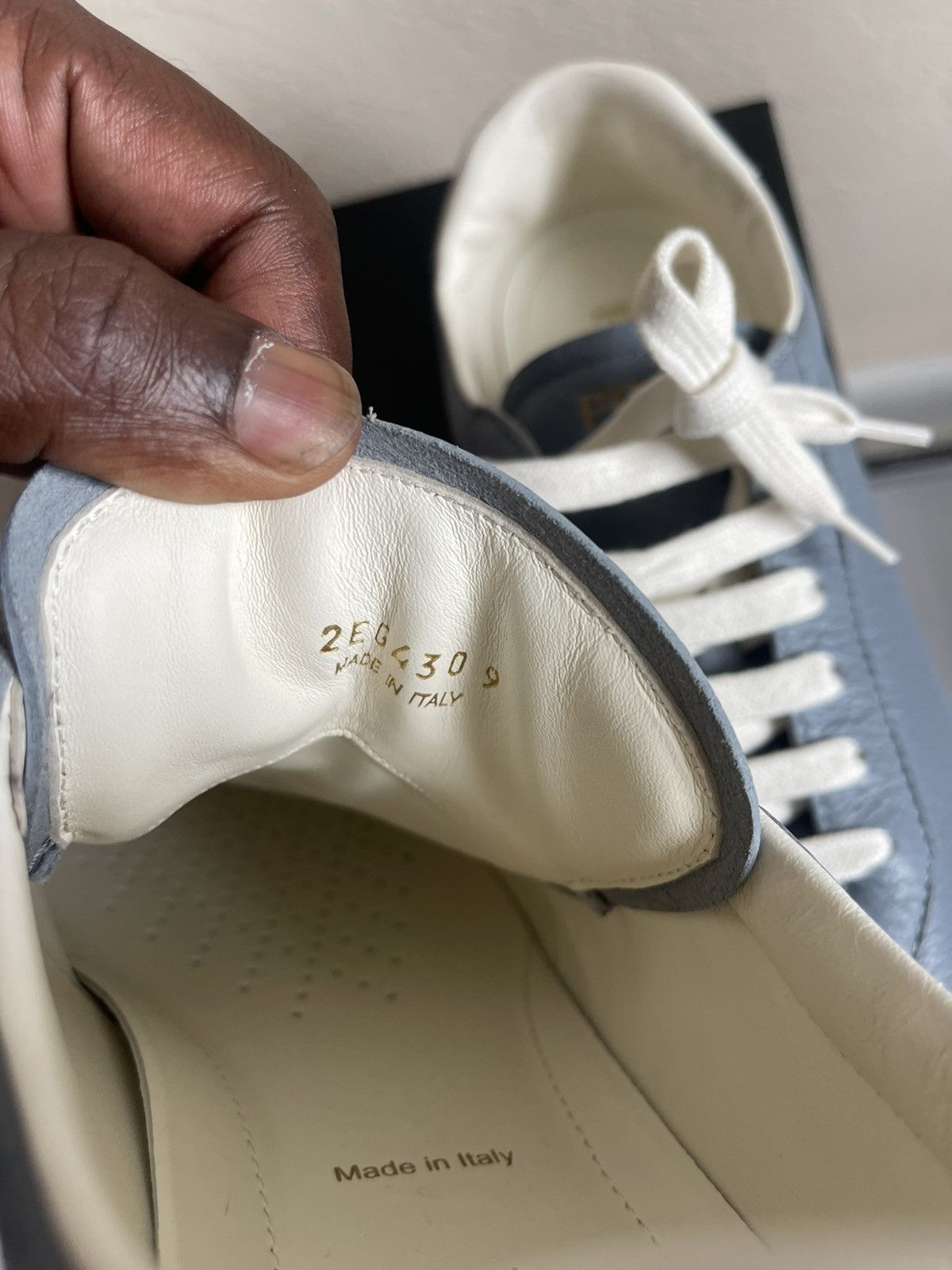 Prada Prada Leather Sneaker 2024 Colorway Sold Out Everywhere Size US 10 / EU 43 - 4 Thumbnail