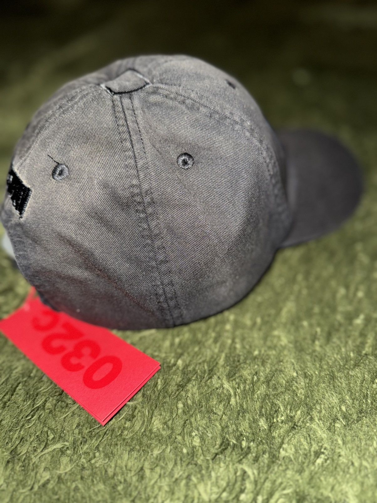 032c [OS] 032C Seoul Exclusive Washed Cap – Black Size ONE SIZE - 5 Thumbnail