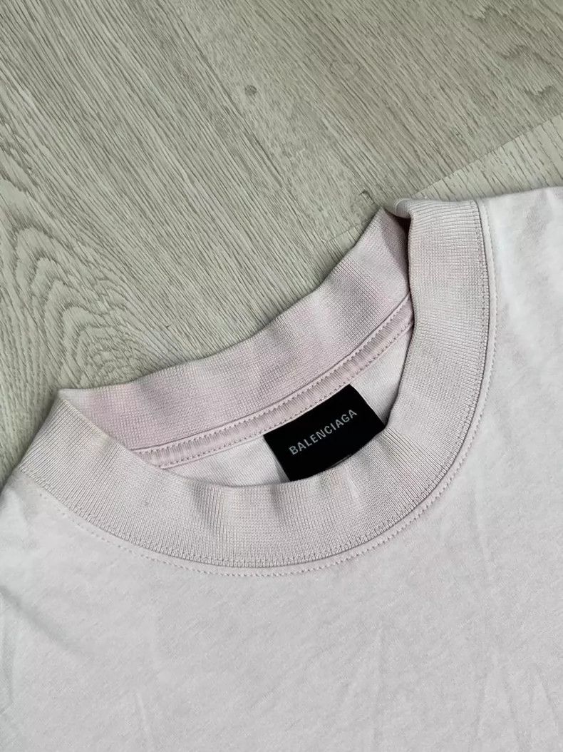 Balenciaga Balenciaga Embroidered logo powder short sleeves Size US S / EU 44-46 / 1 - 3 Thumbnail