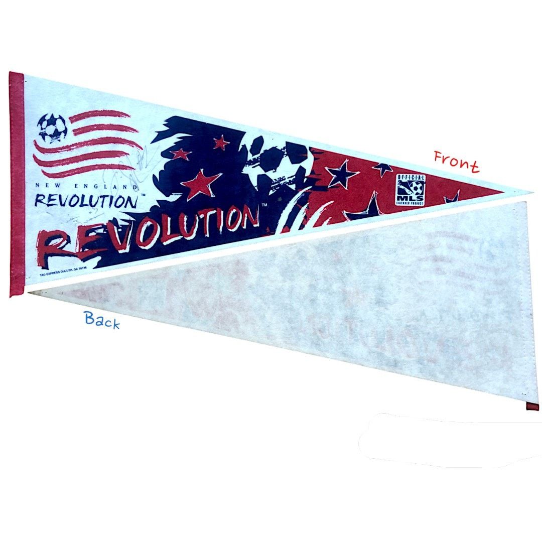 Other New England Revolution 1997 Autographed Pennant Size ONE SIZE - 2 Thumbnail