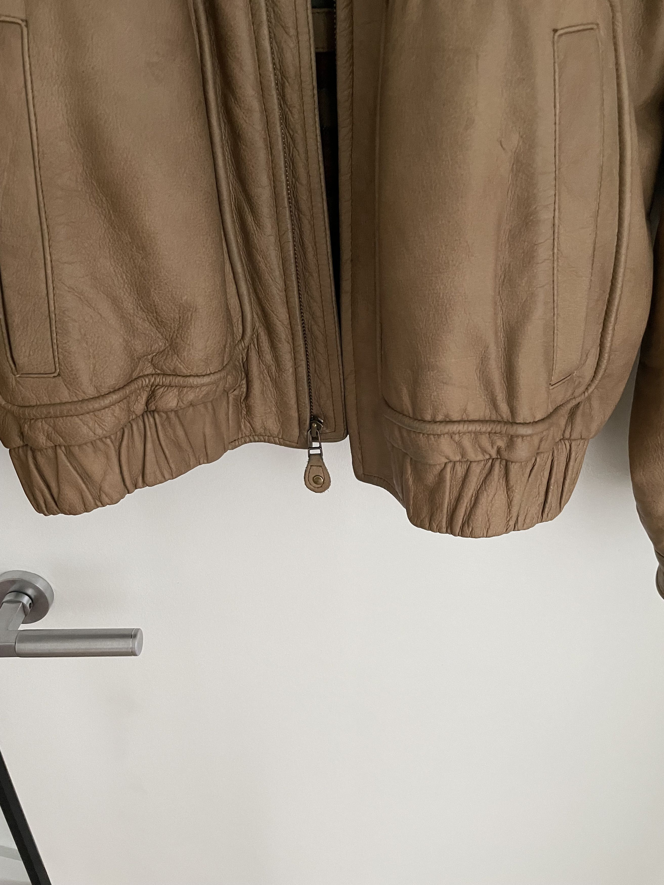 Vintage Vintage leather Jacket beige (Territory Ahead) Size US M / EU 48-50 / 2 - 9 Thumbnail