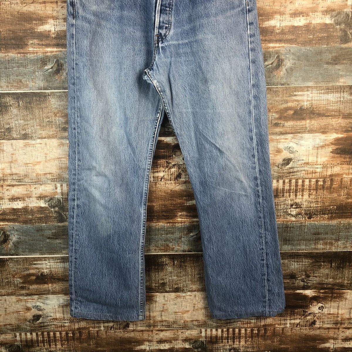 Levi's DL Levis 501 Blue jeans Denim Pants #C273 Size US 32 / EU 48 - 3 Thumbnail