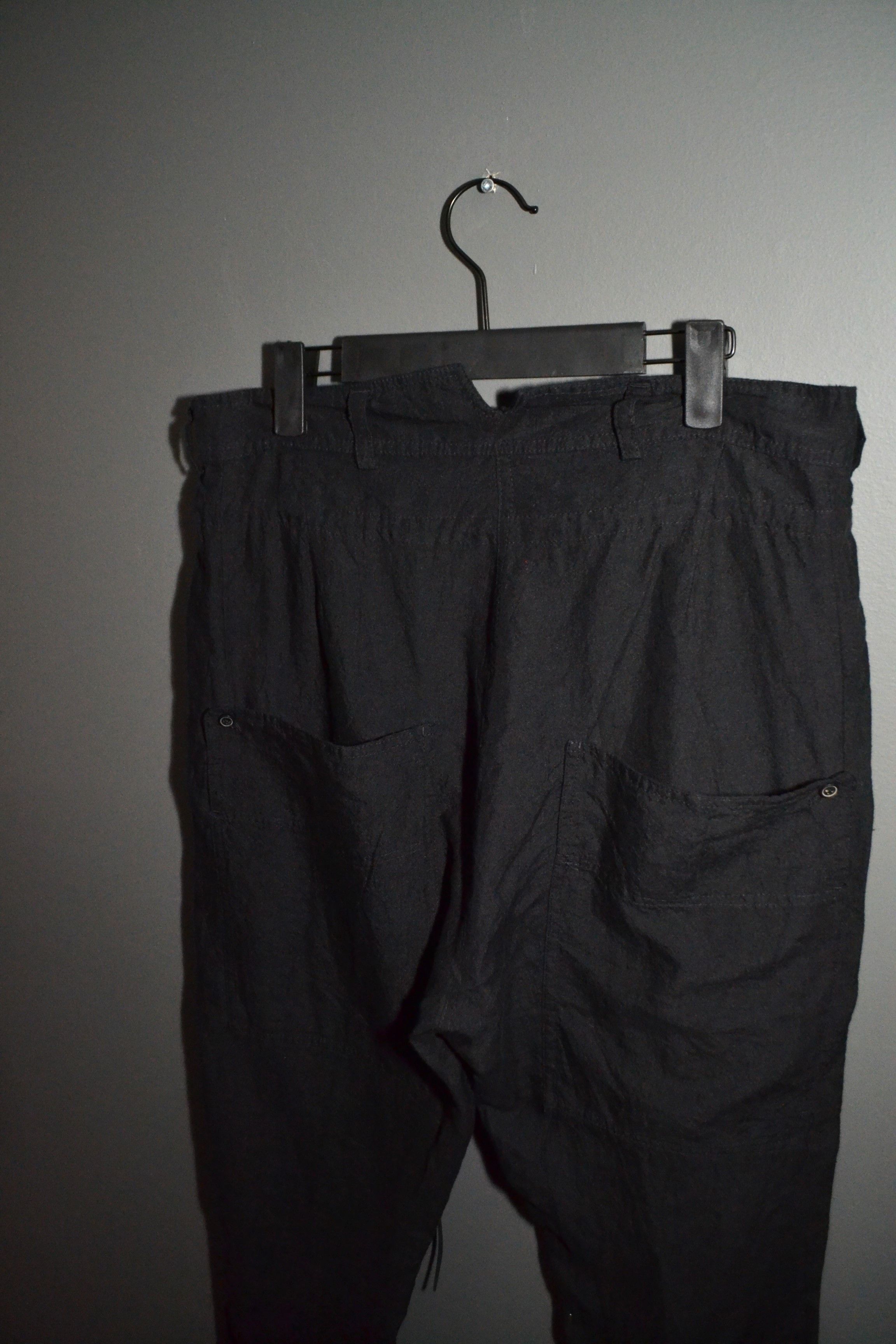 Rundholz Rundholz Low Drop Crotch Tapered Multipocket Linen Pants S Size 30" / US 8 / IT 44 - 8 Thumbnail